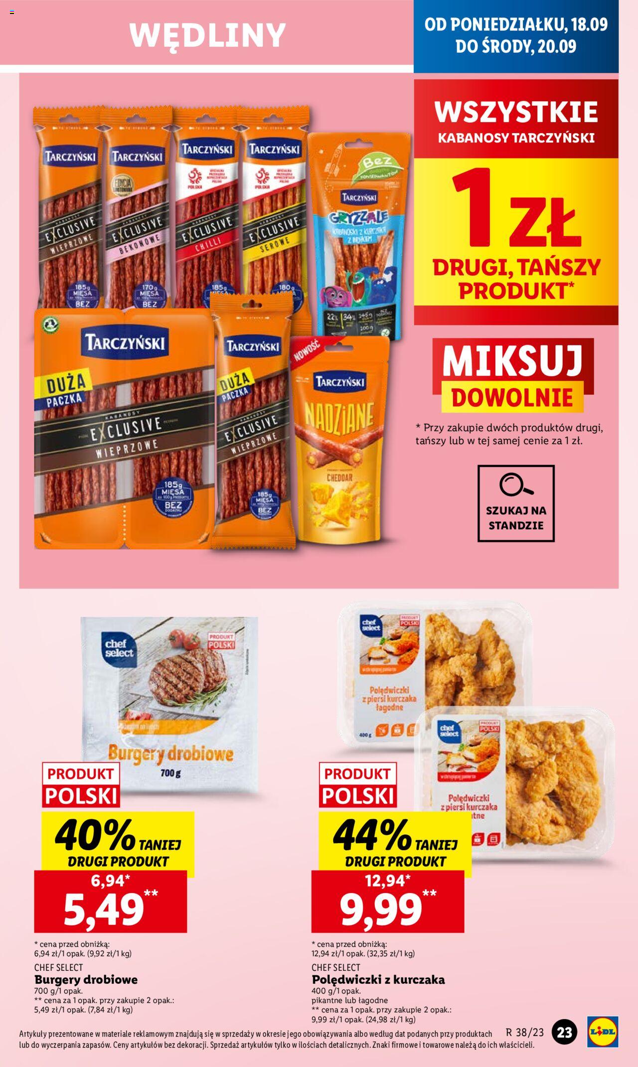 LIDL gazetka ważna od 18.09.2023 do 20.09.2023 strona 31