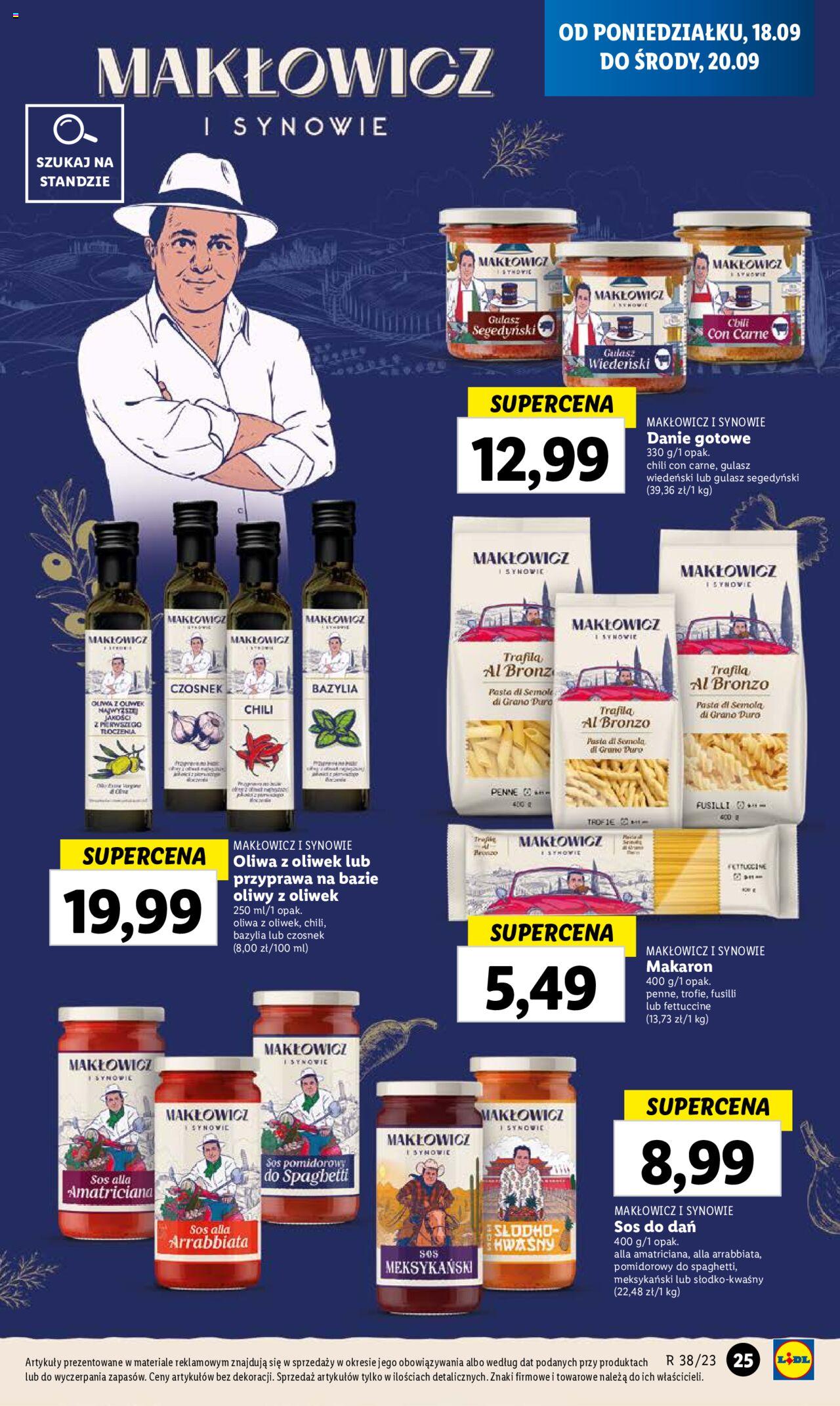 LIDL gazetka ważna od 18.09.2023 do 20.09.2023 strona 33