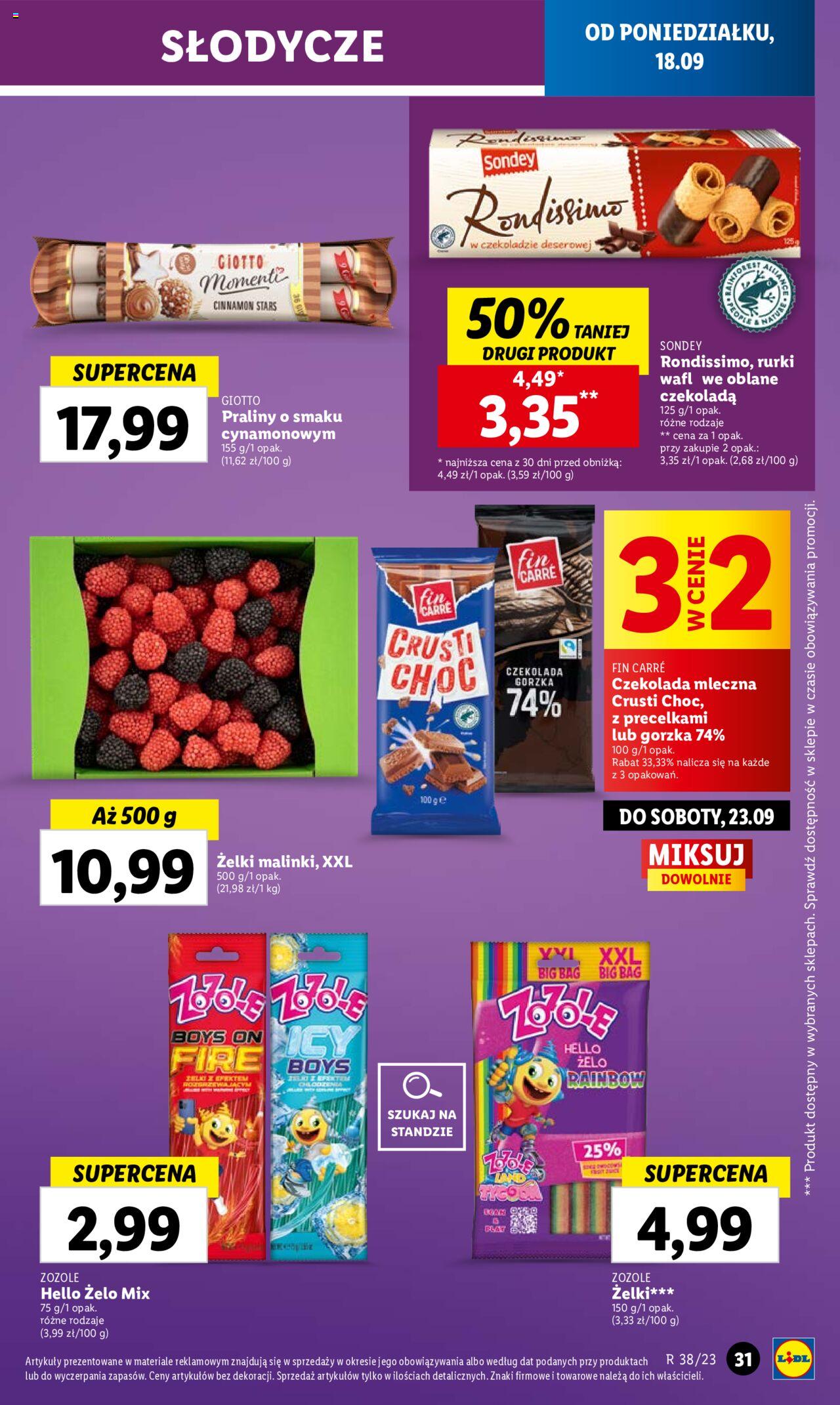 LIDL gazetka ważna od 18.09.2023 do 20.09.2023 strona 39