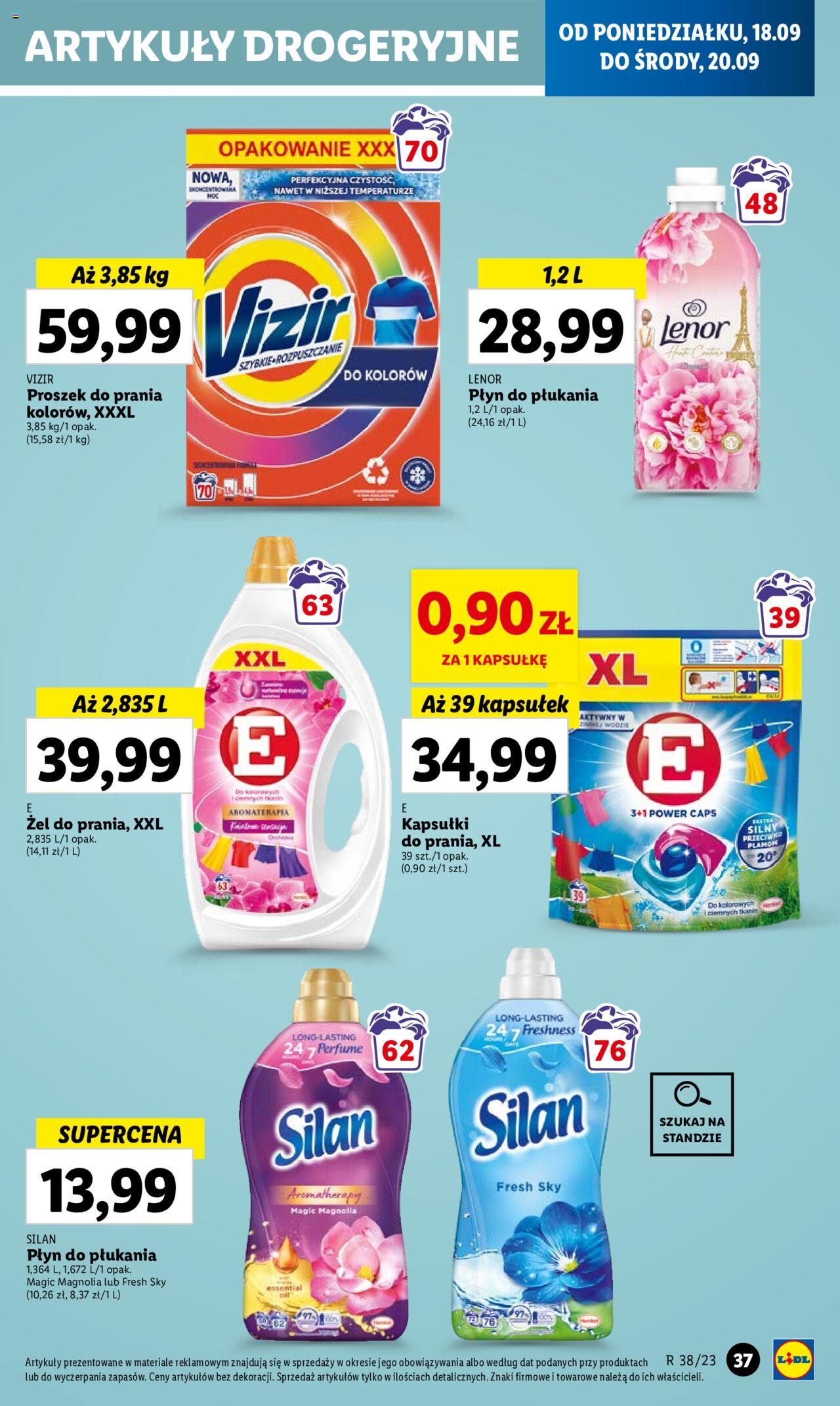 LIDL gazetka ważna od 18.09.2023 do 20.09.2023 strona 47