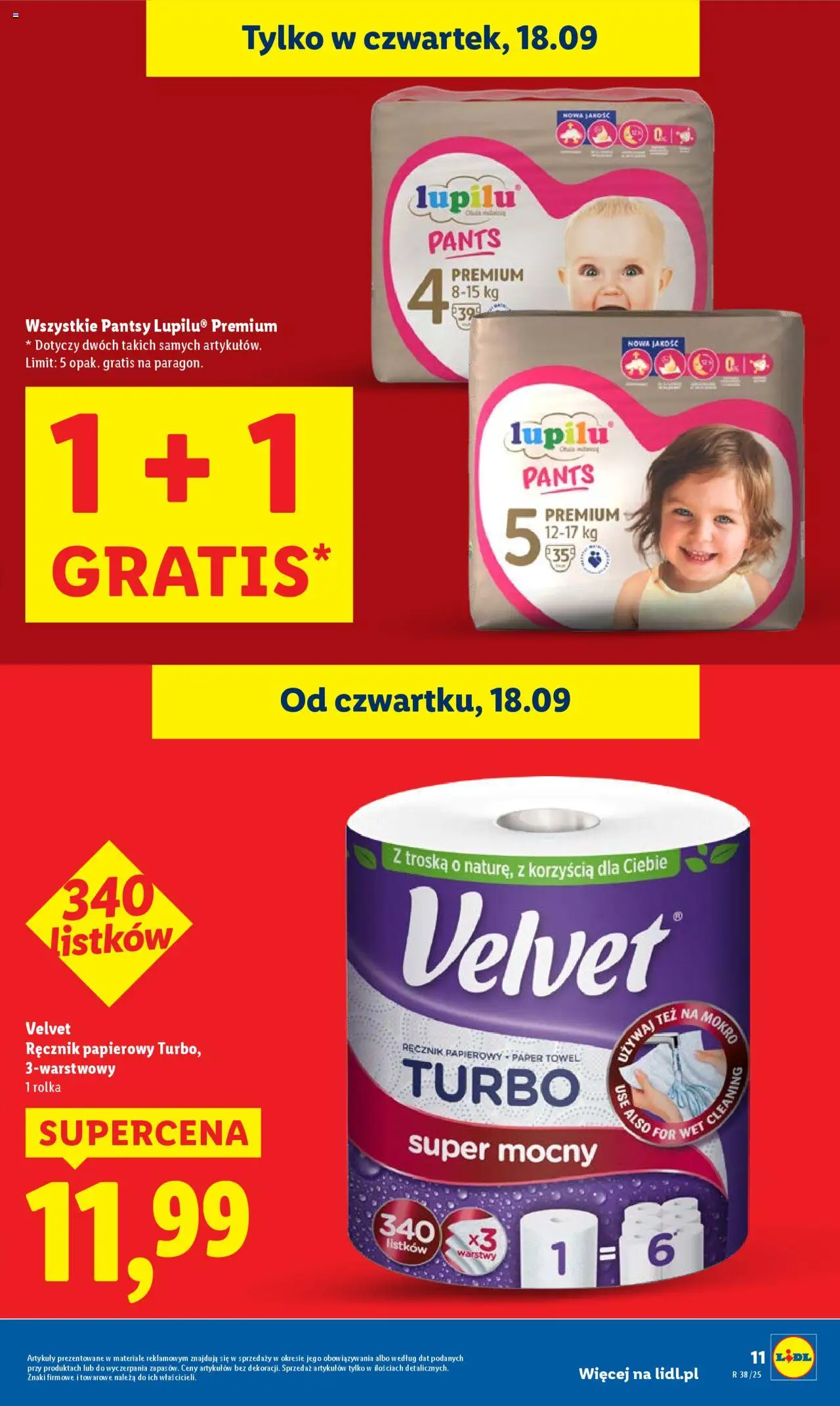LIDL gazetka ważna od  18.09.2025 do 20.09.2025 strona 11