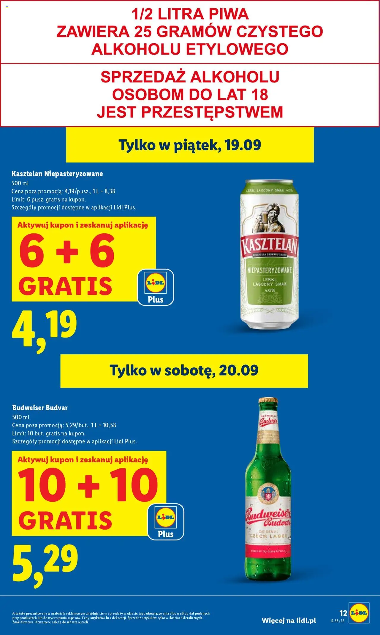 LIDL gazetka ważna od  18.09.2025 do 20.09.2025 strona 13