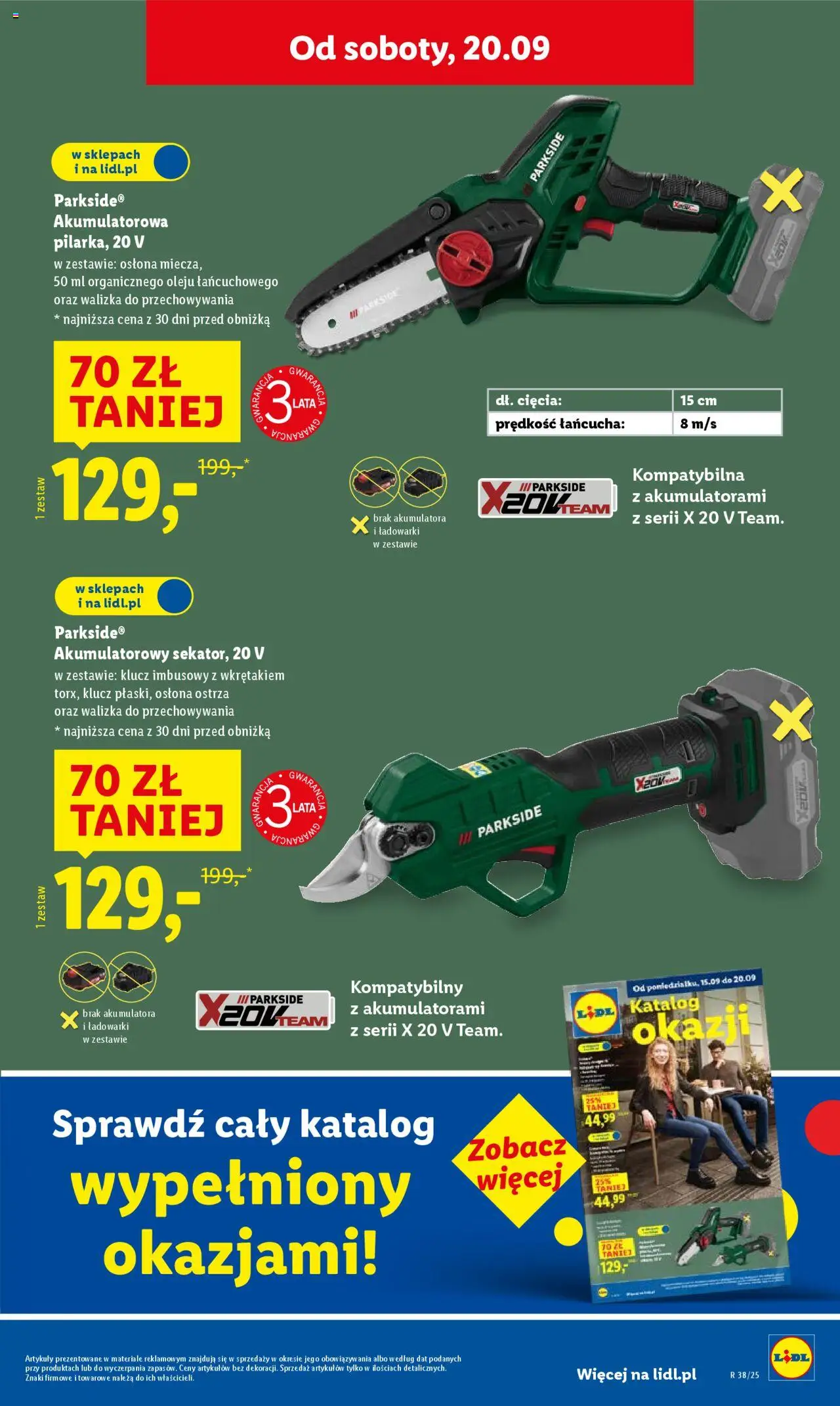 LIDL gazetka ważna od  18.09.2025 do 20.09.2025 strona 15