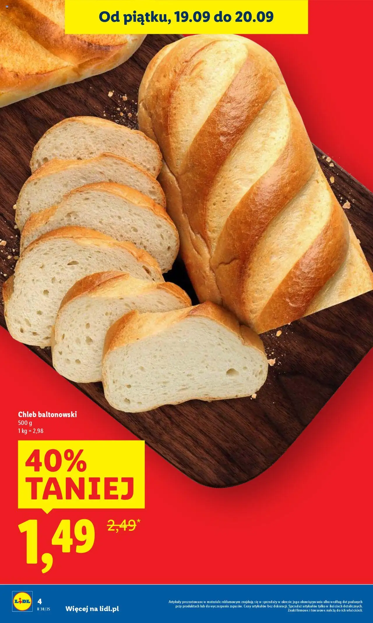 LIDL gazetka ważna od  18.09.2025 do 20.09.2025 strona 4