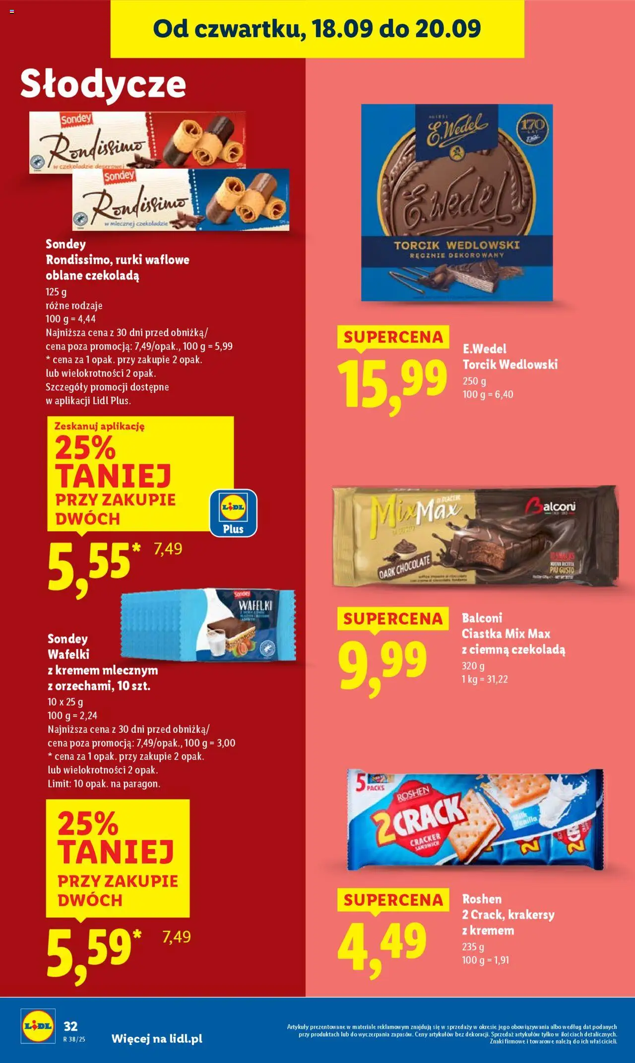 LIDL gazetka ważna od  18.09.2025 do 20.09.2025 strona 38