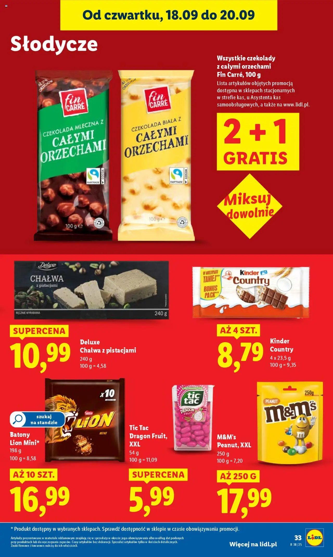 LIDL gazetka ważna od  18.09.2025 do 20.09.2025 strona 39