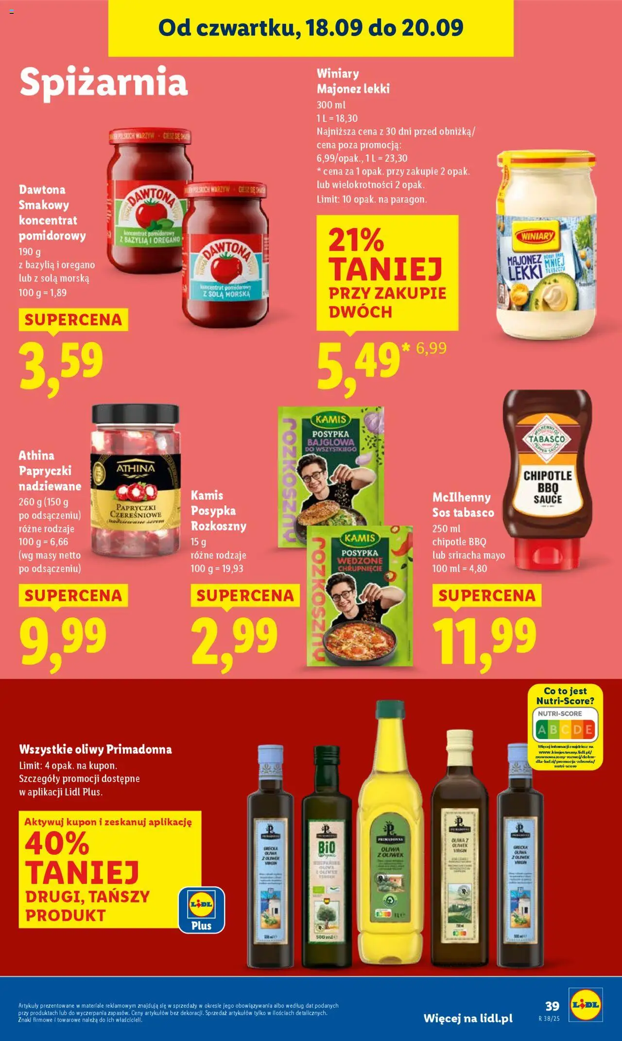 LIDL gazetka ważna od  18.09.2025 do 20.09.2025 strona 45