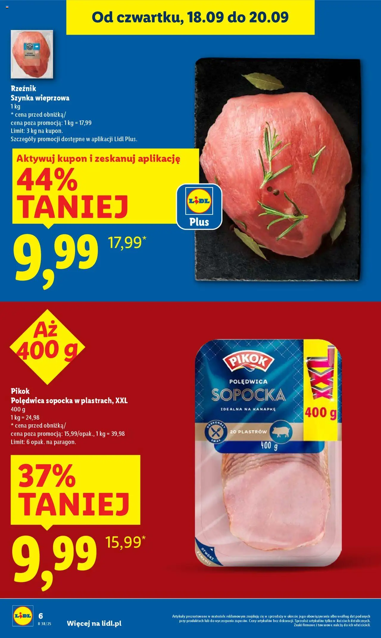 LIDL gazetka ważna od  18.09.2025 do 20.09.2025 strona 6