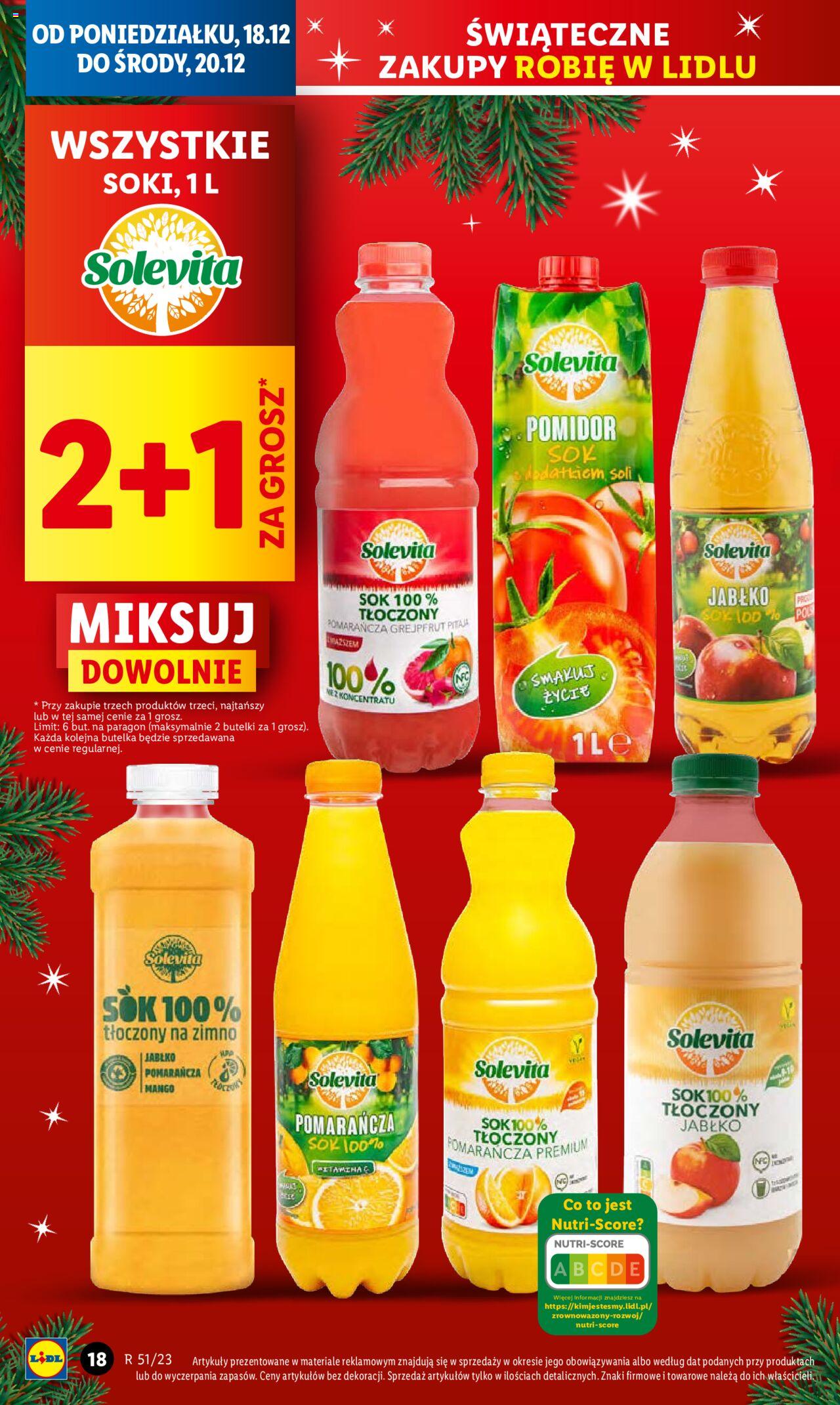 Lidl gazetka ważna od 18.12.2023 do 20.12.2023 strona 18