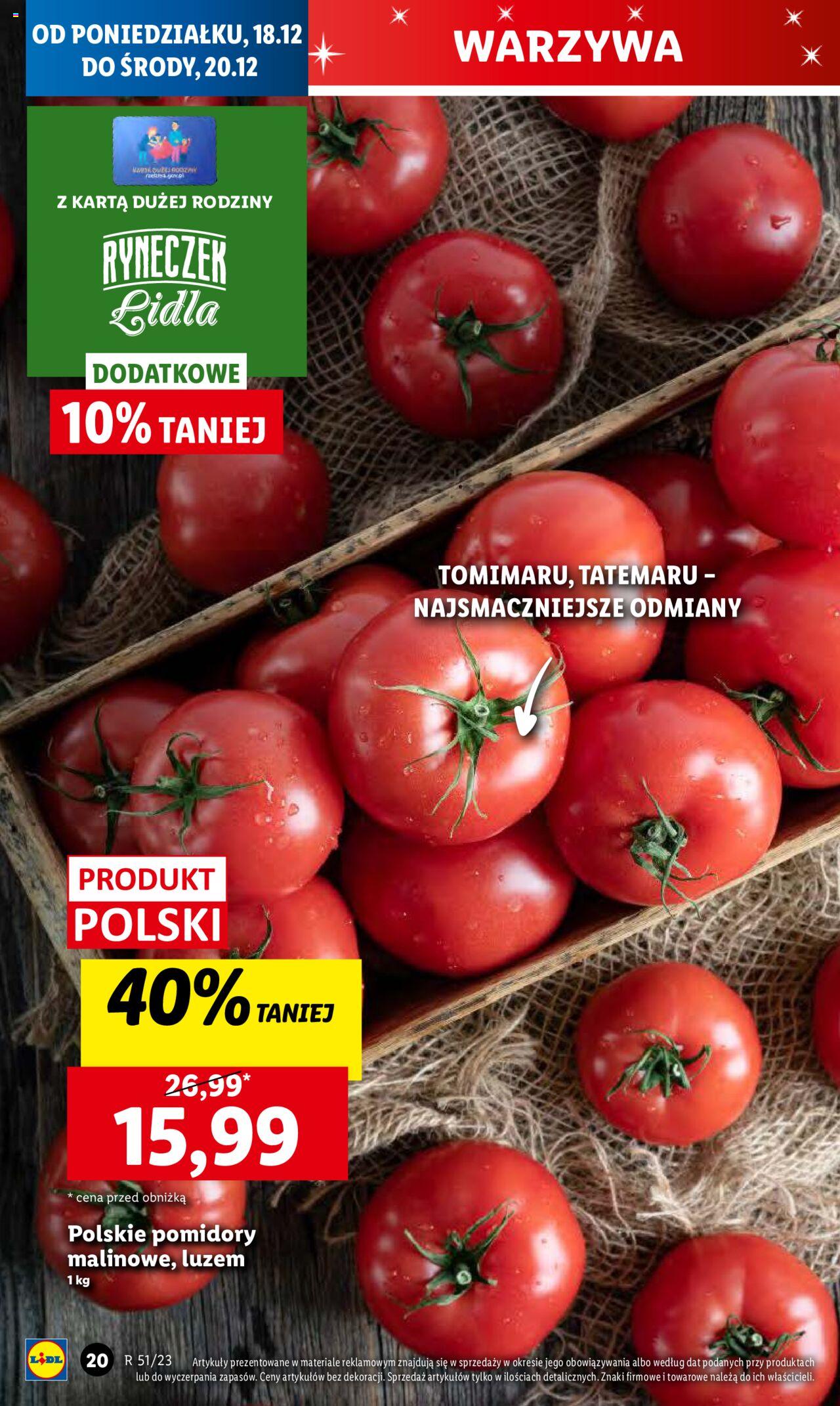 Lidl gazetka ważna od 18.12.2023 do 20.12.2023 strona 22