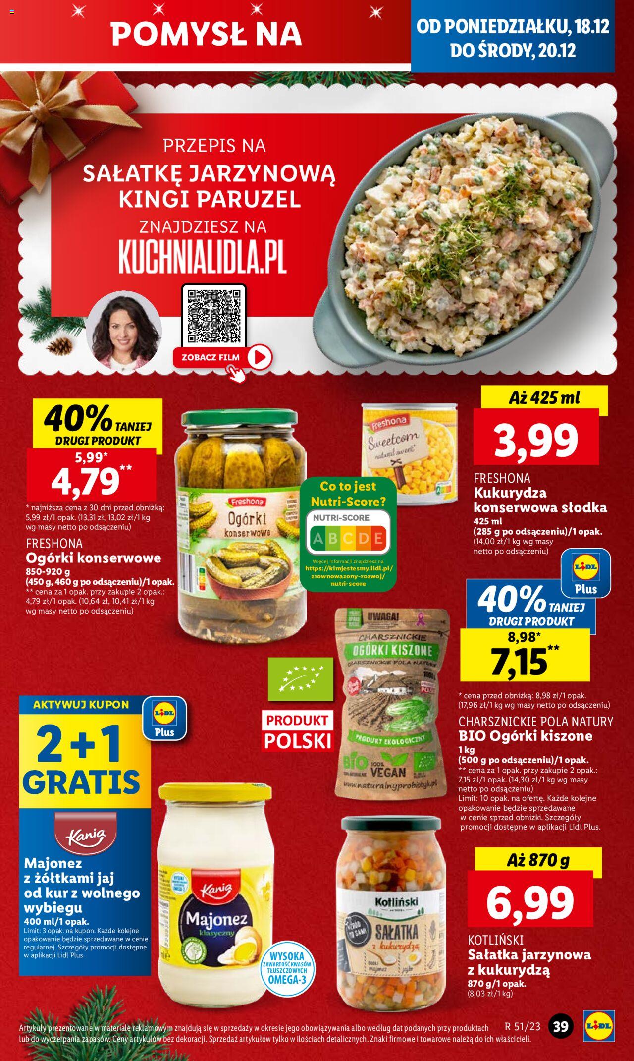 Lidl gazetka ważna od 18.12.2023 do 20.12.2023 strona 43