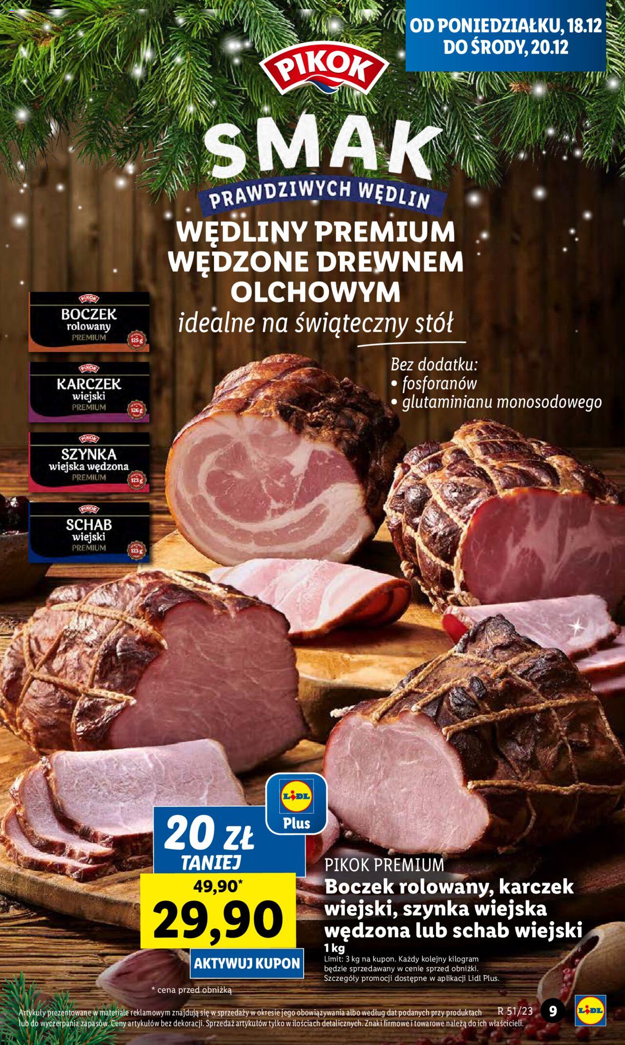Lidl gazetka ważna od 18.12.2023 do 20.12.2023 strona 9