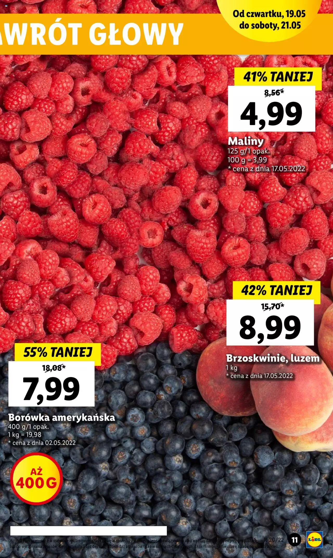 Lidl gazetka ważna od 19.05.2022 do 21.05.2022 strona 11