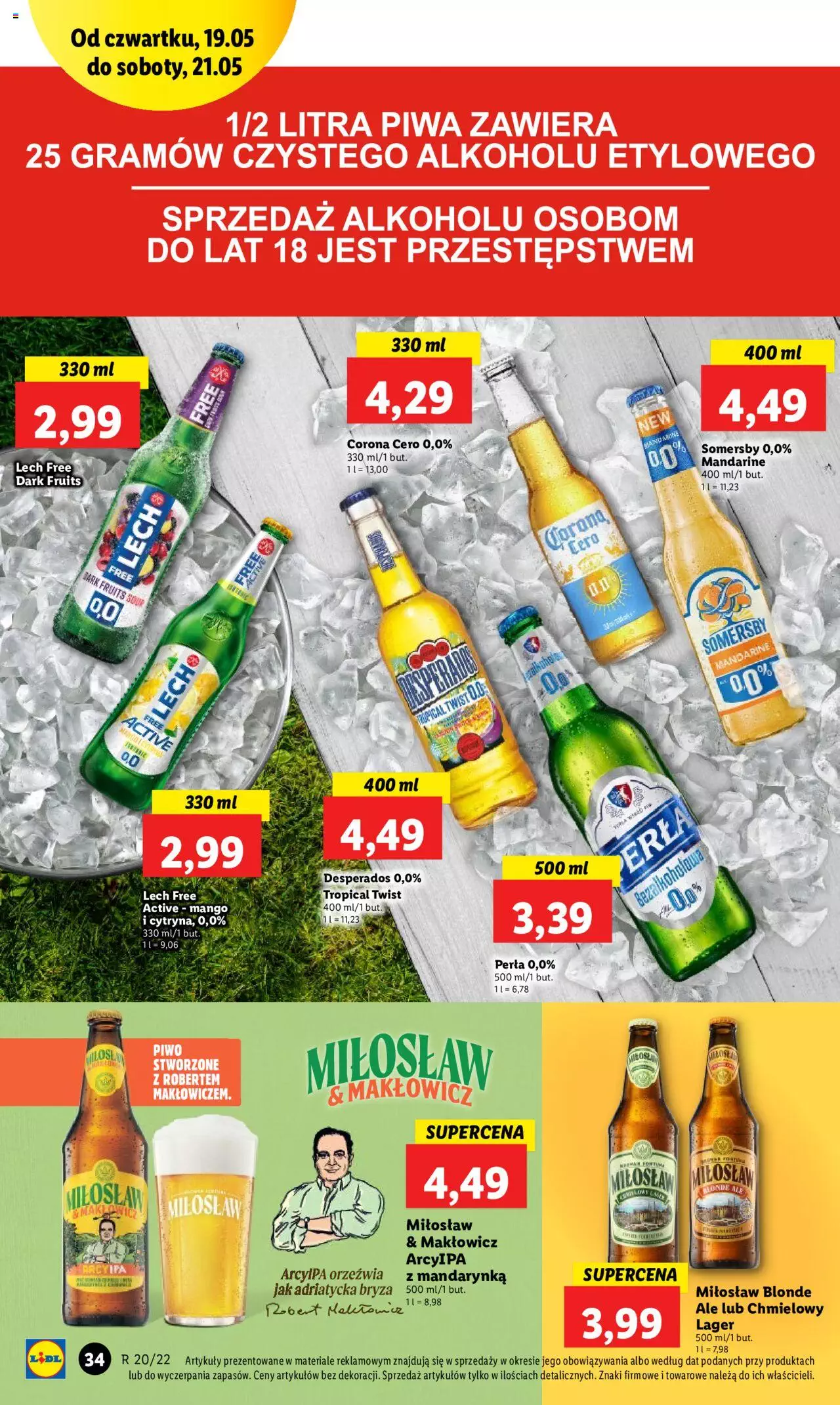 Lidl gazetka ważna od 19.05.2022 do 21.05.2022 strona 34