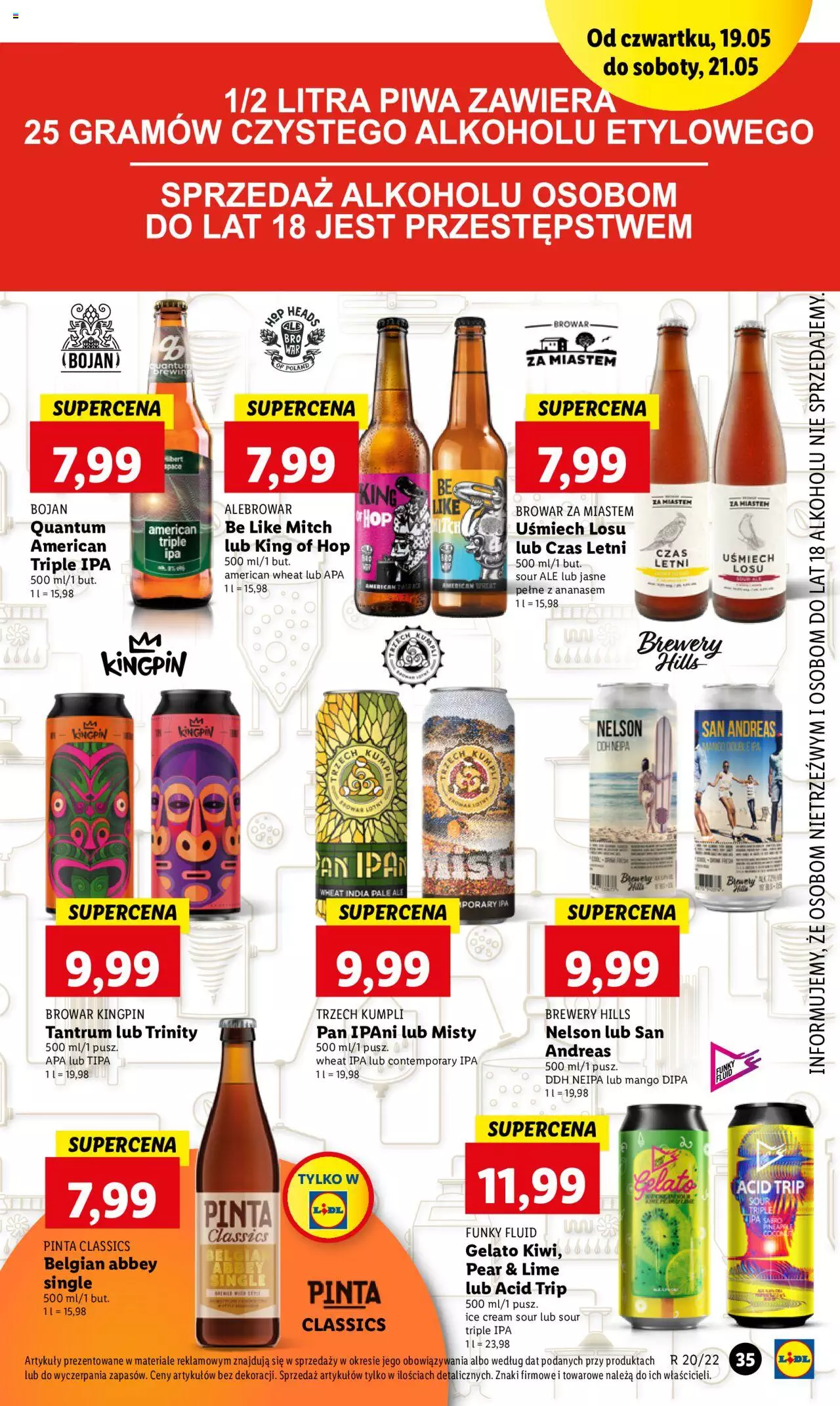 Lidl gazetka ważna od 19.05.2022 do 21.05.2022 strona 35