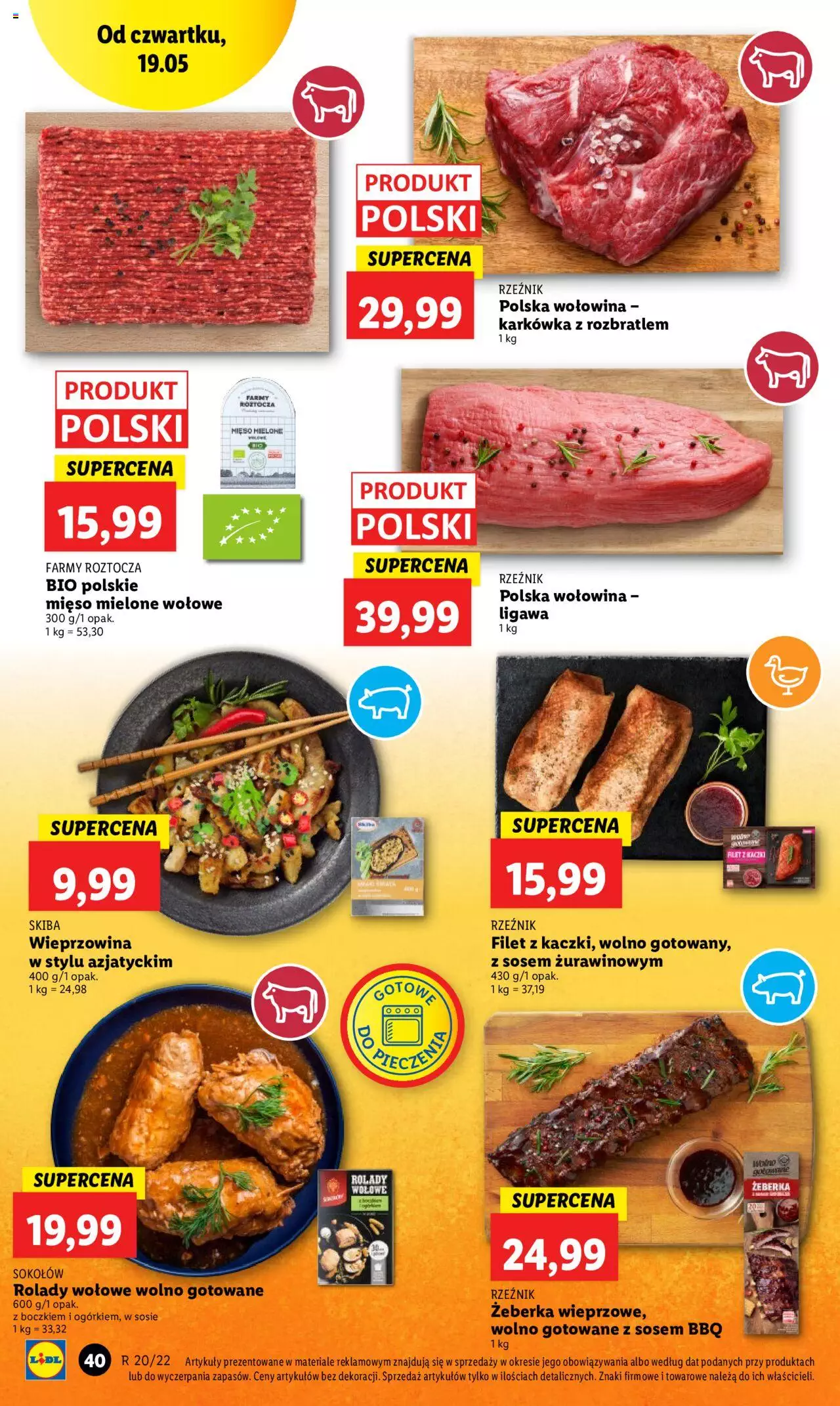 Lidl gazetka ważna od 19.05.2022 do 21.05.2022 strona 40
