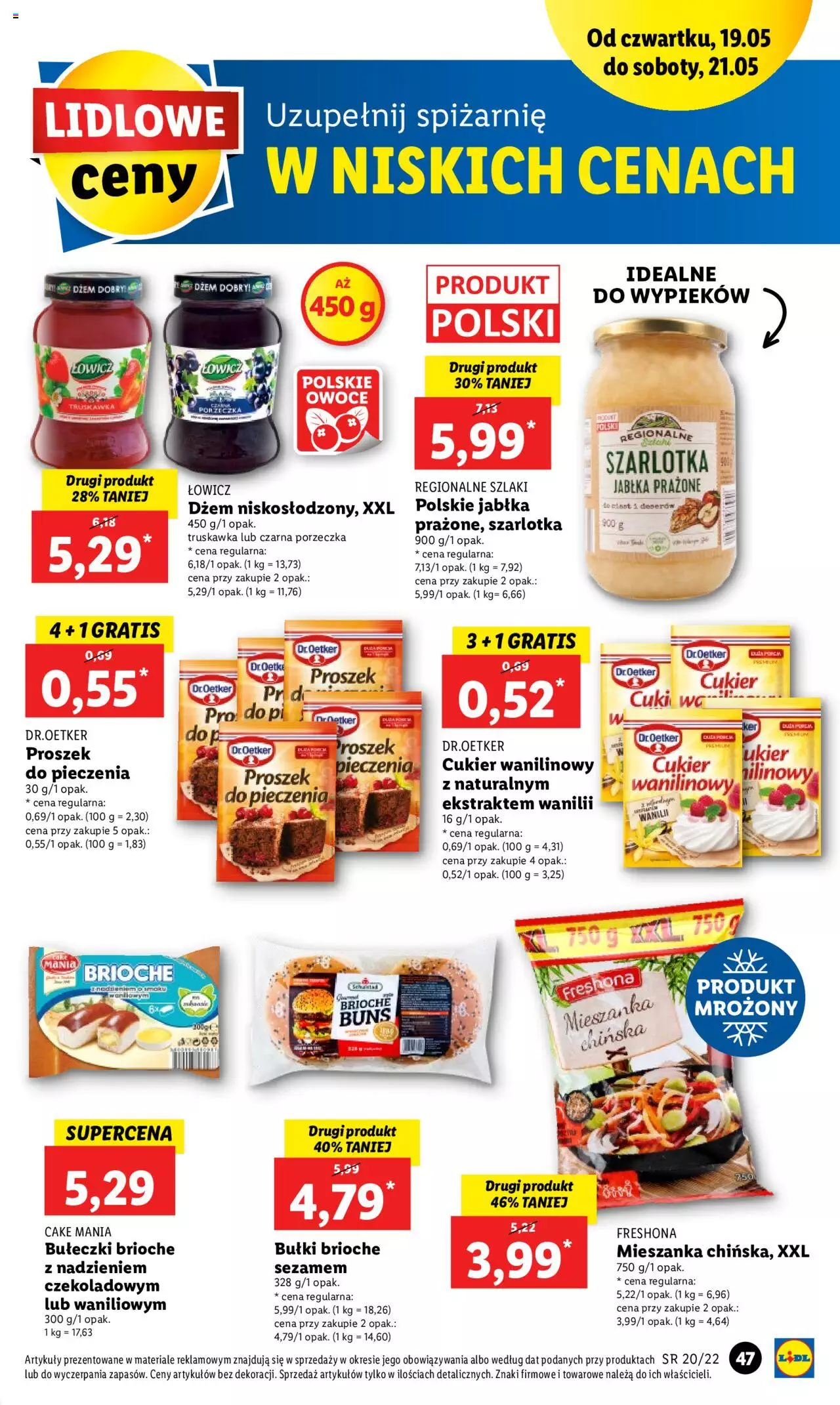 Lidl gazetka ważna od 19.05.2022 do 21.05.2022 strona 47