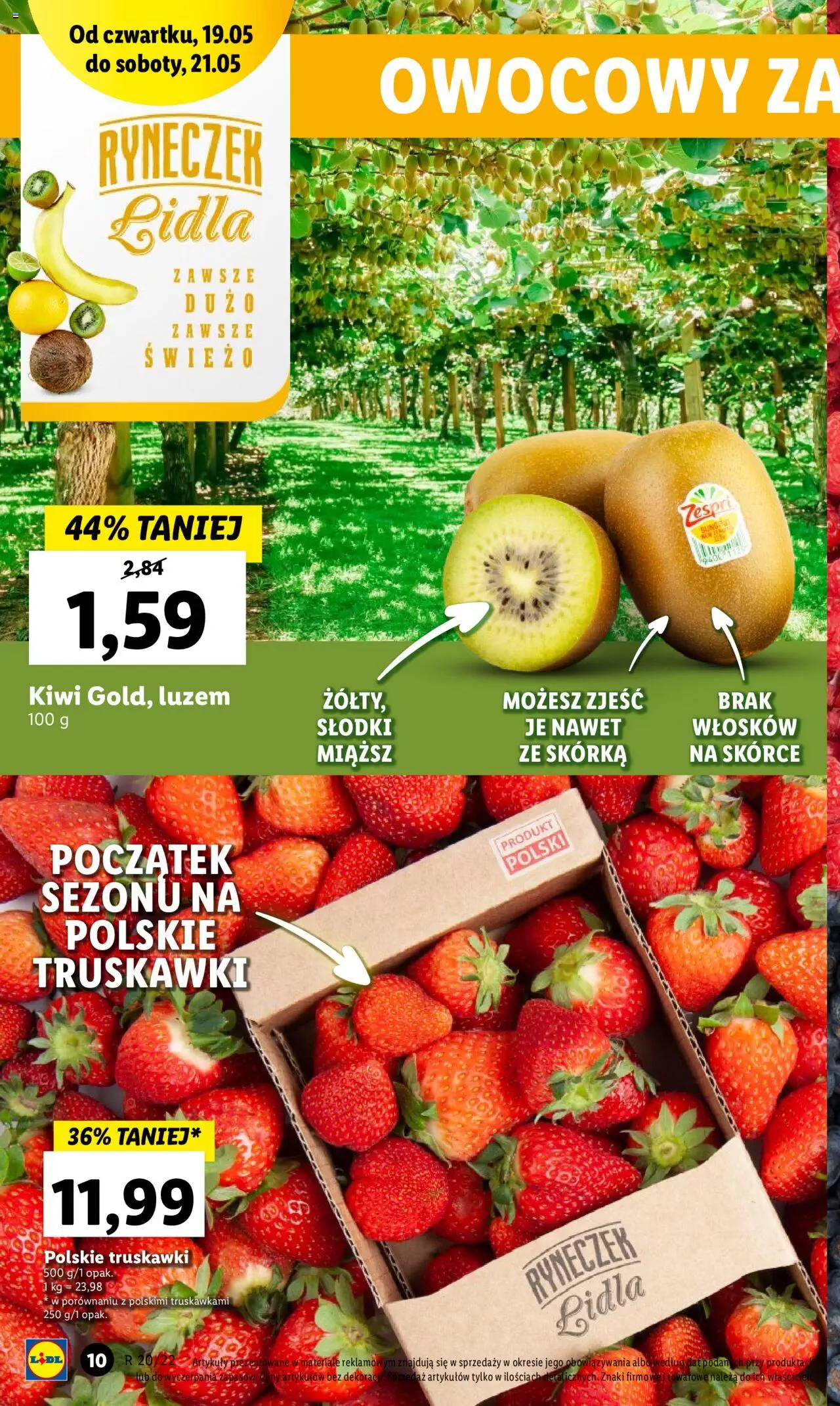 Lidl gazetka ważna od 19.05.2022 do 21.05.2022 strona 10