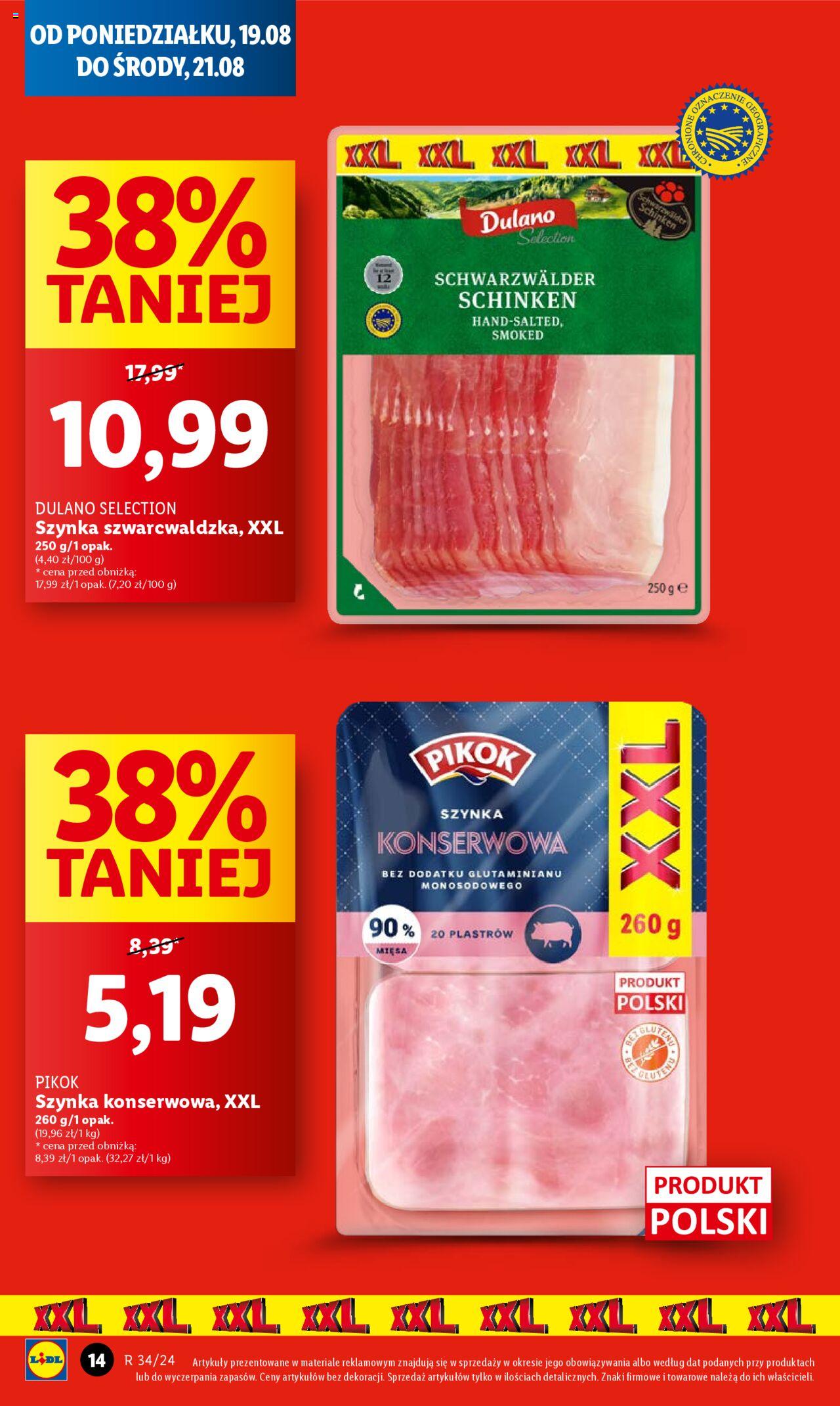 LIDL gazetka ważna od 19.08.2024 do 21.08.2024 strona 18