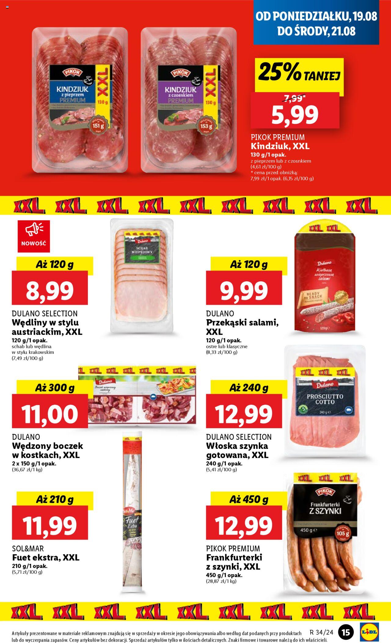 LIDL gazetka ważna od 19.08.2024 do 21.08.2024 strona 19