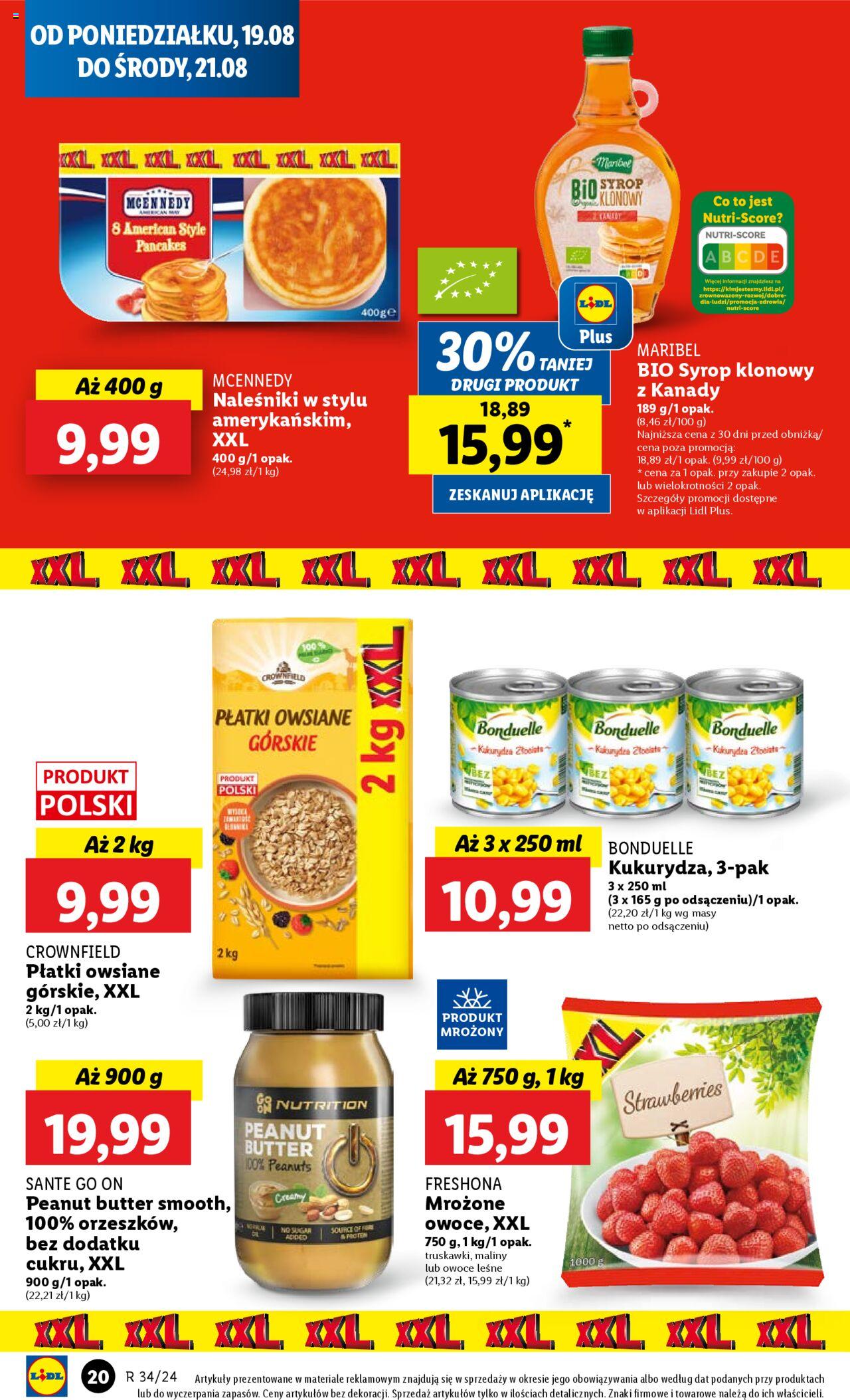 LIDL gazetka ważna od 19.08.2024 do 21.08.2024 strona 24