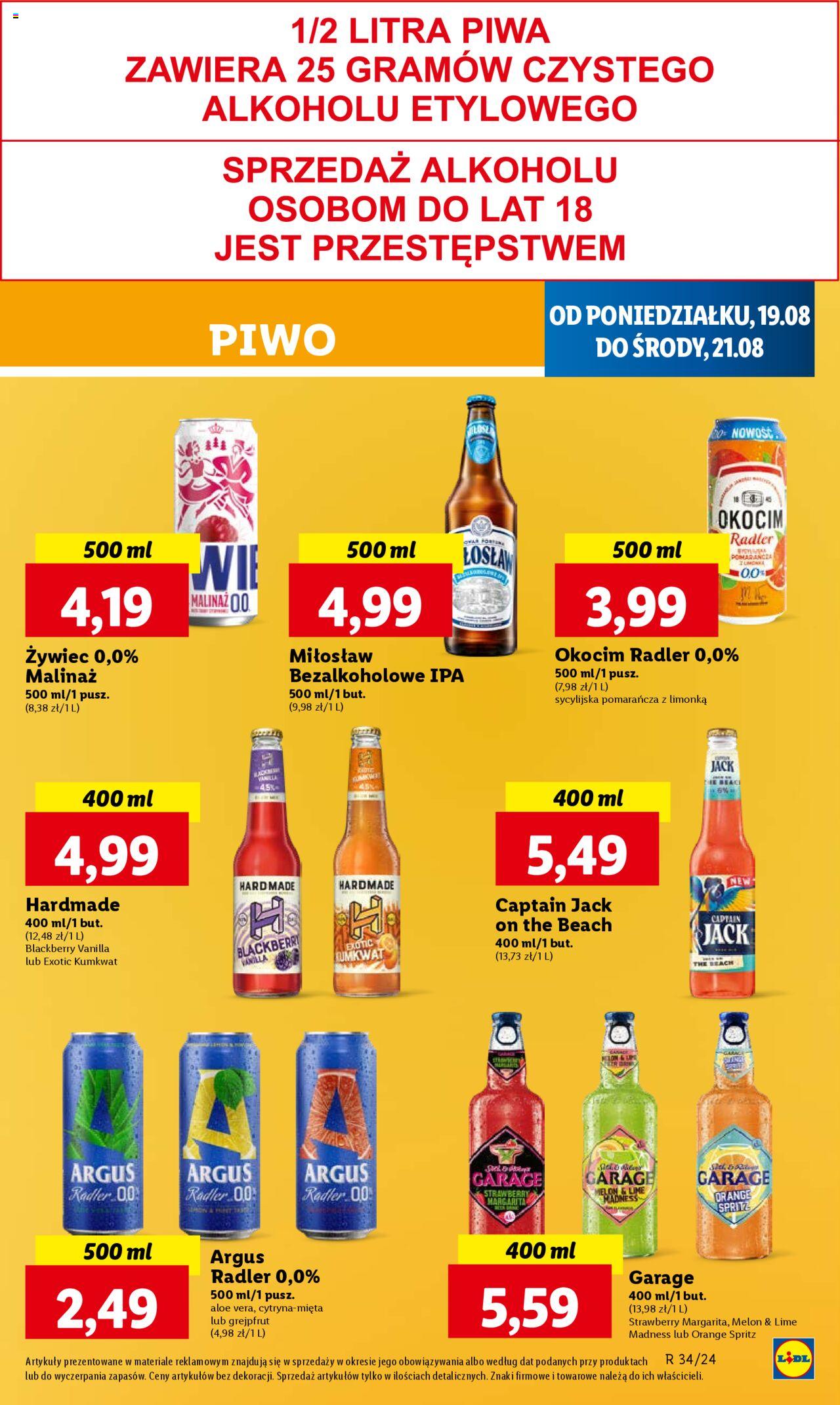 LIDL gazetka ważna od 19.08.2024 do 21.08.2024 strona 45