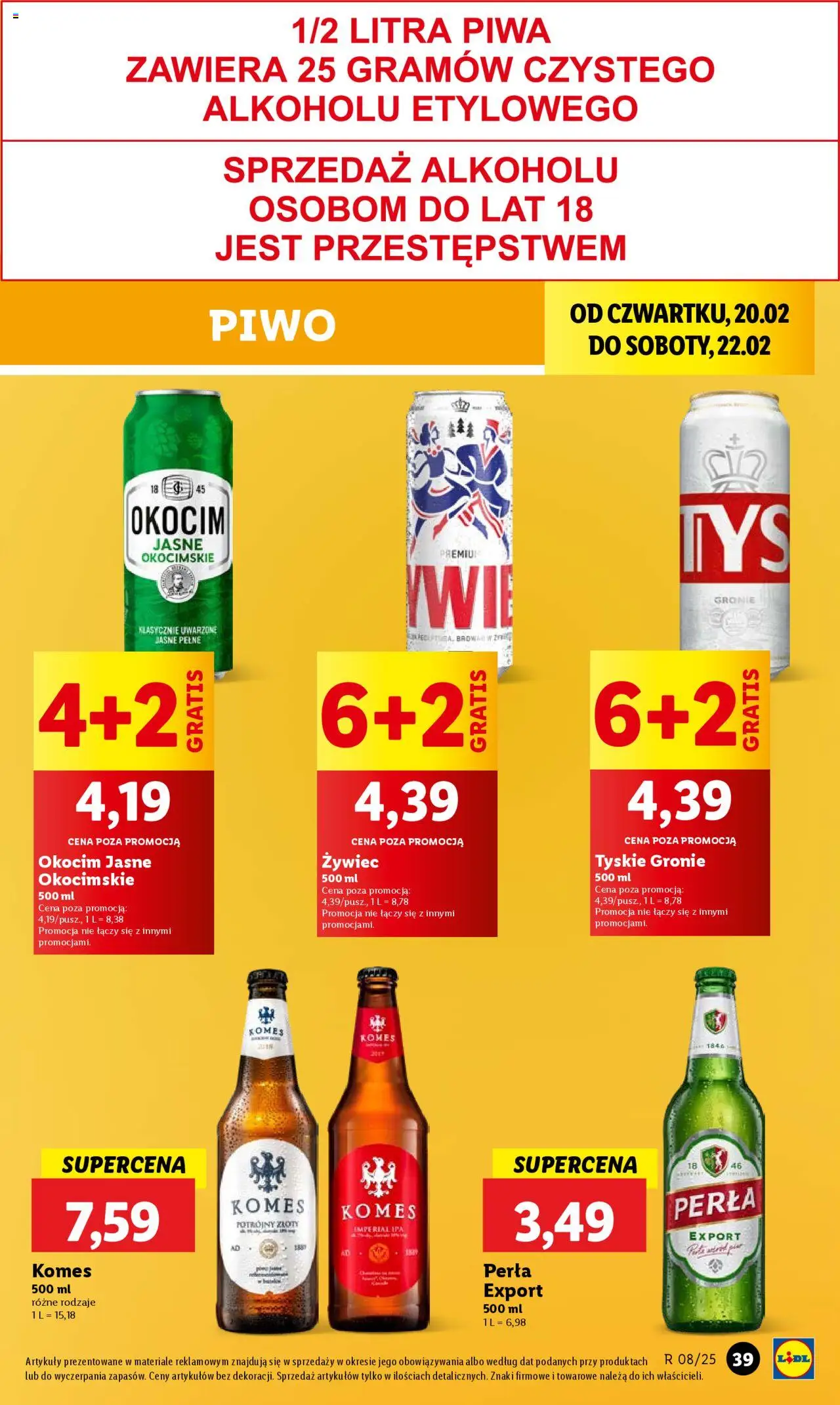 LIDL gazetka ważna  od 20.02.2025 do 22.02.2025 strona 41