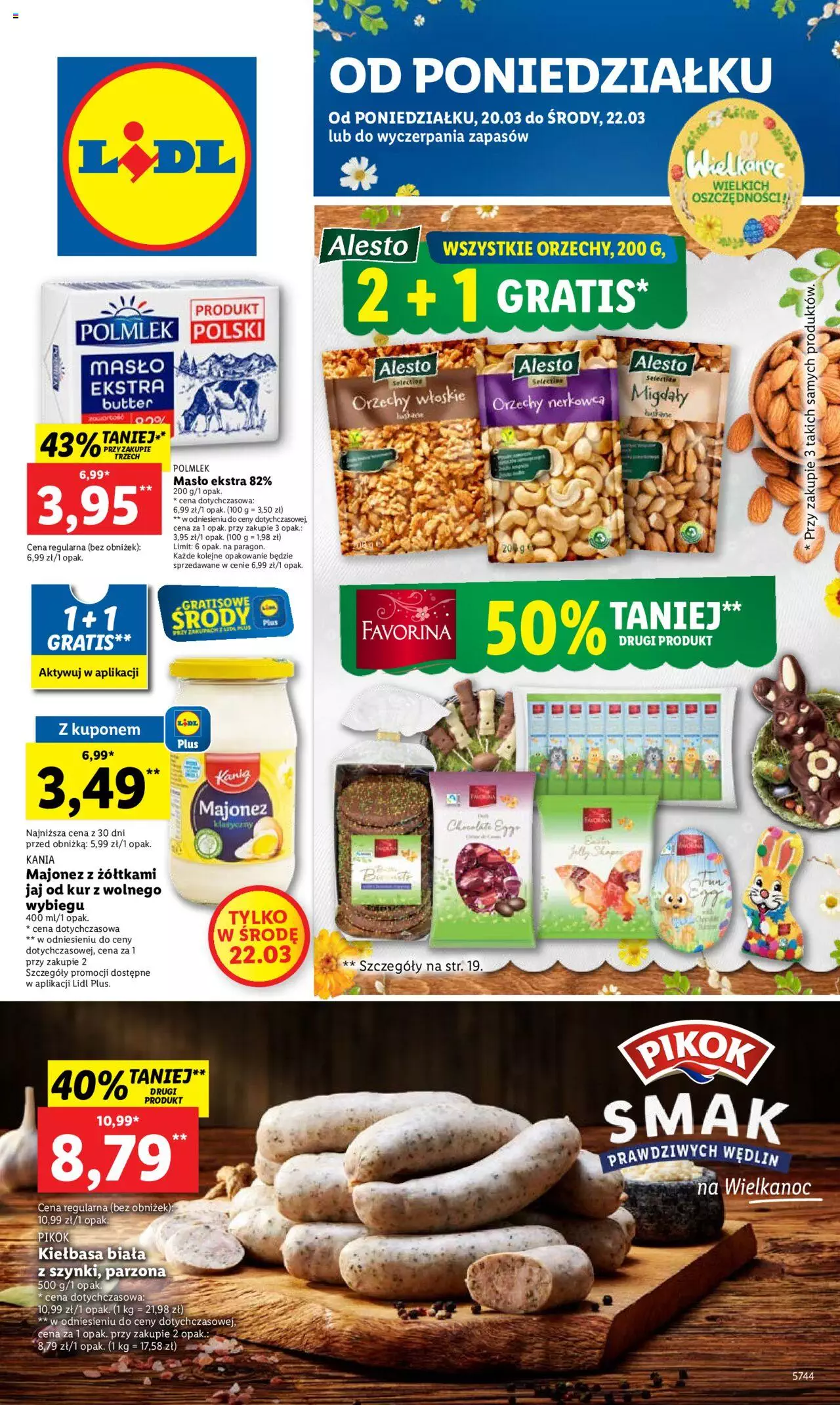 LIDL gazetka ważna od 20.03.2023 do 22.03.2023 strona 1
