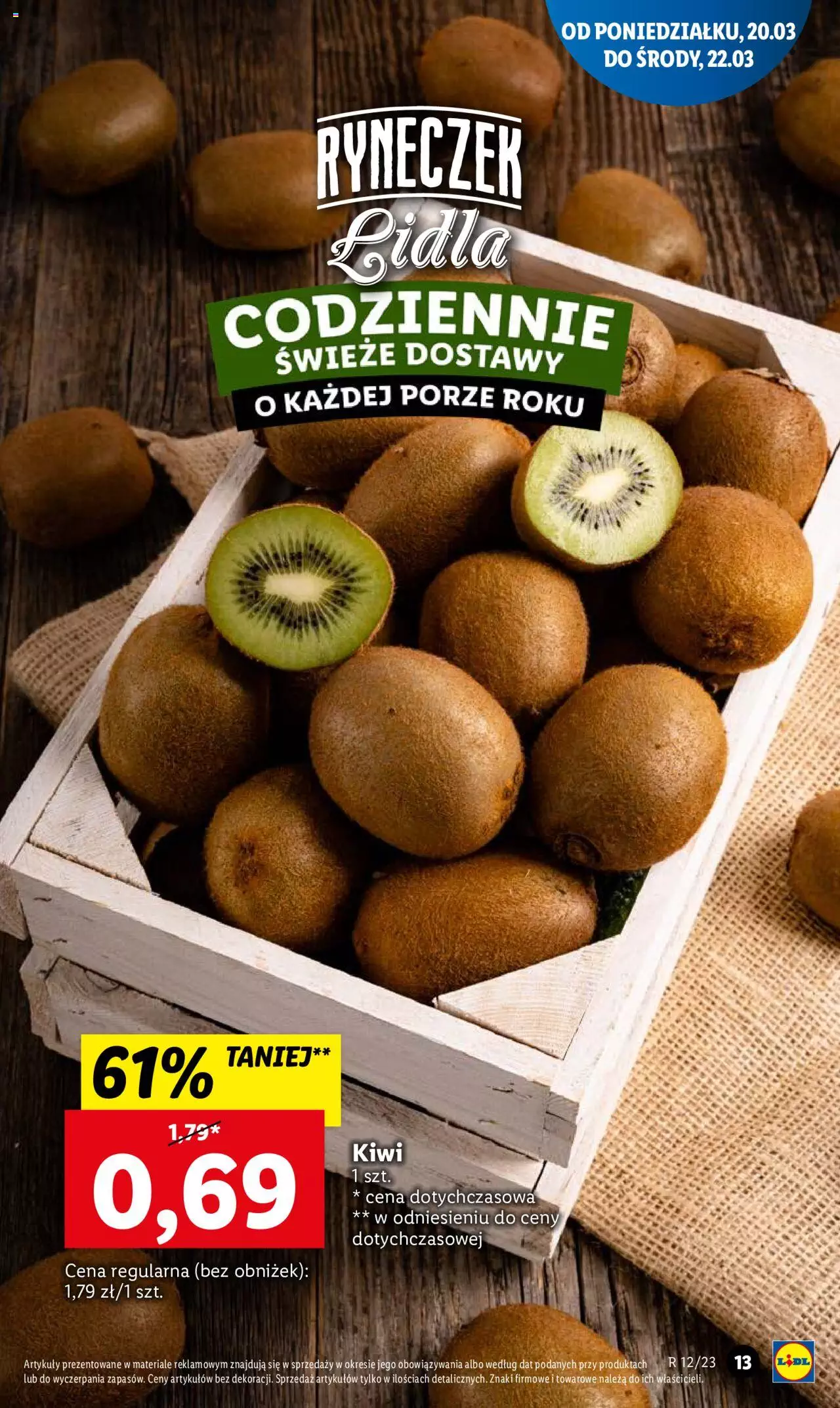 LIDL gazetka ważna od 20.03.2023 do 22.03.2023 strona 13
