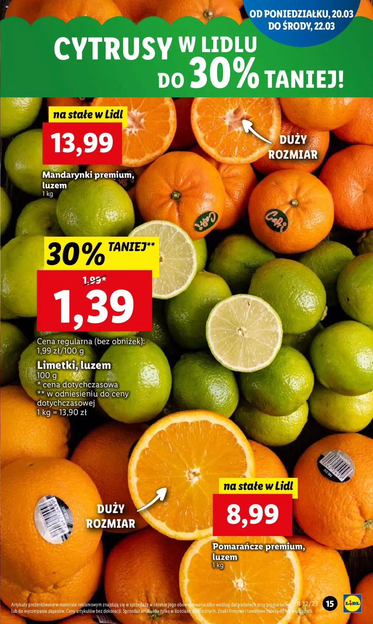 LIDL gazetka ważna od 20.03.2023 do 22.03.2023 strona 15