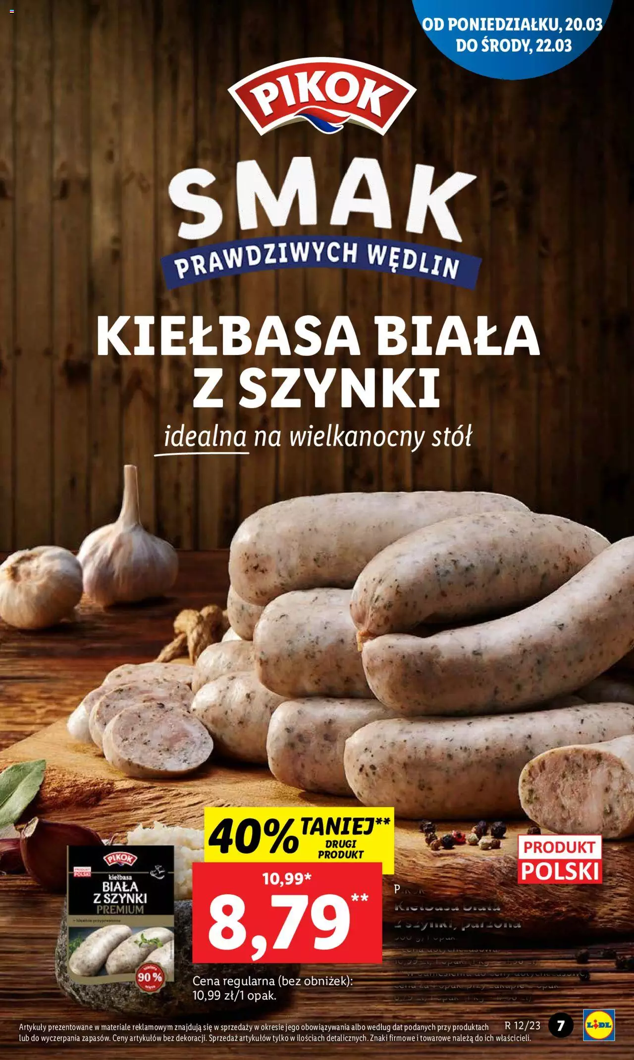 LIDL gazetka ważna od 20.03.2023 do 22.03.2023 strona 7