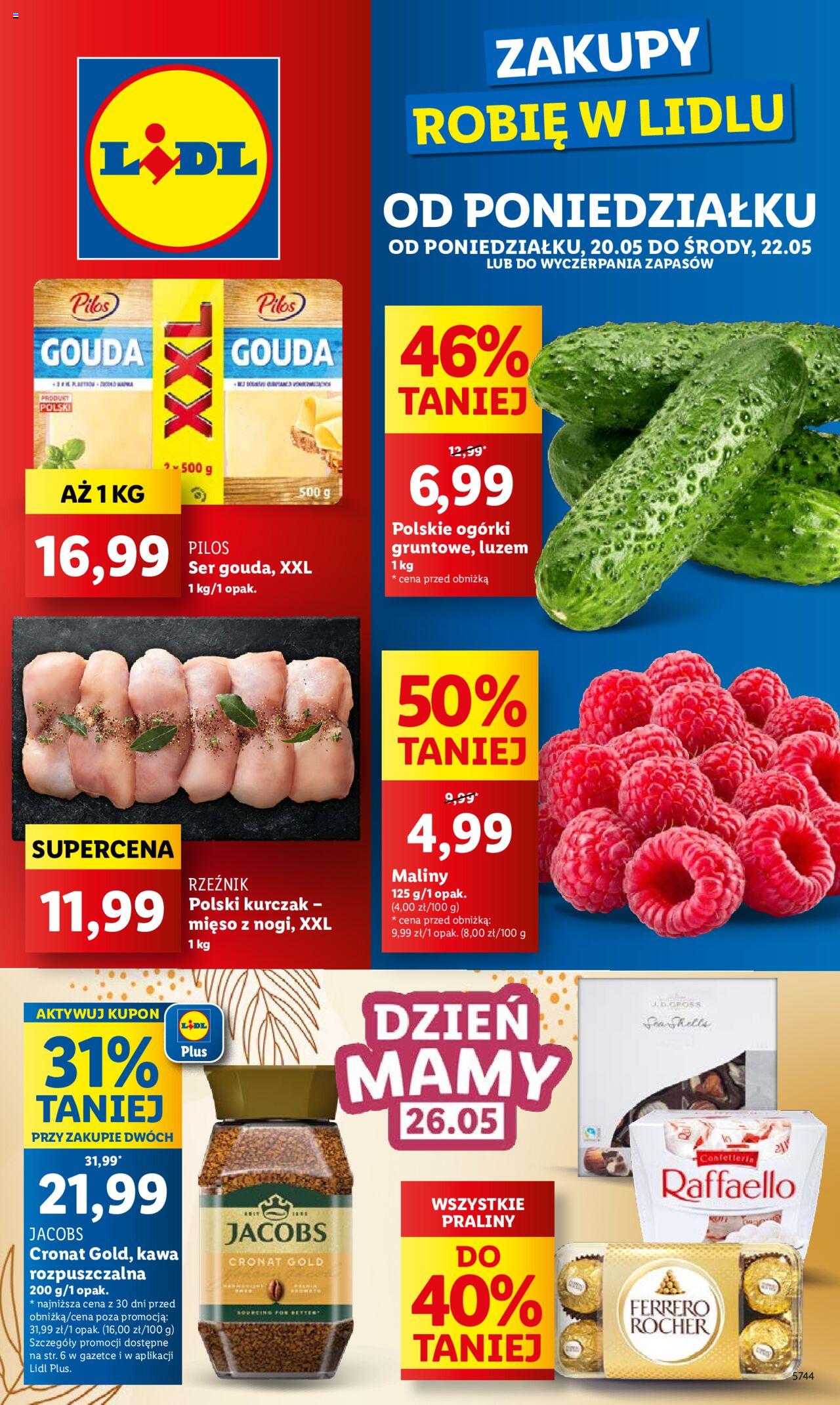 LIDL gazetka ważna od 20.05.2024 do 22.05.2024 strona 1