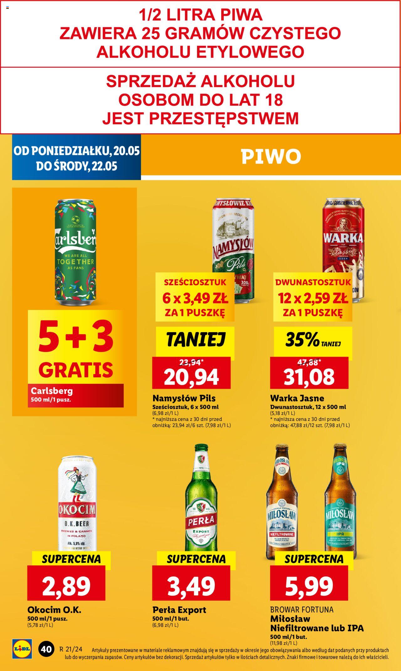 LIDL gazetka ważna od 20.05.2024 do 22.05.2024 strona 44