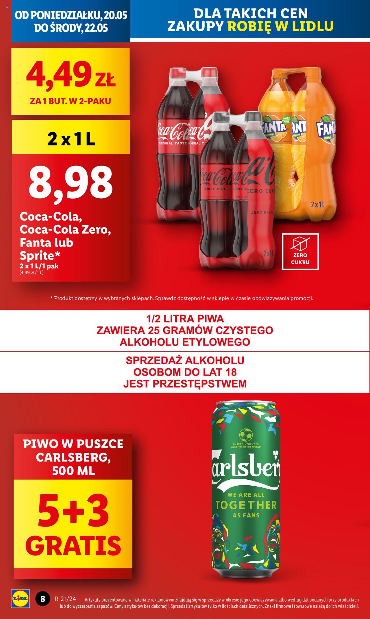 LIDL gazetka ważna od 20.05.2024 do 22.05.2024 strona 8