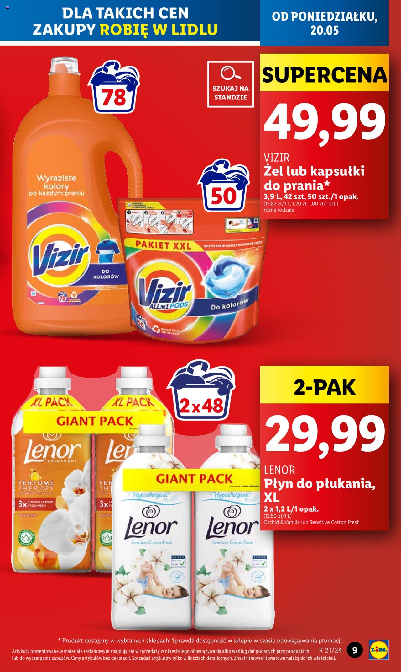LIDL gazetka ważna od 20.05.2024 do 22.05.2024 strona 9