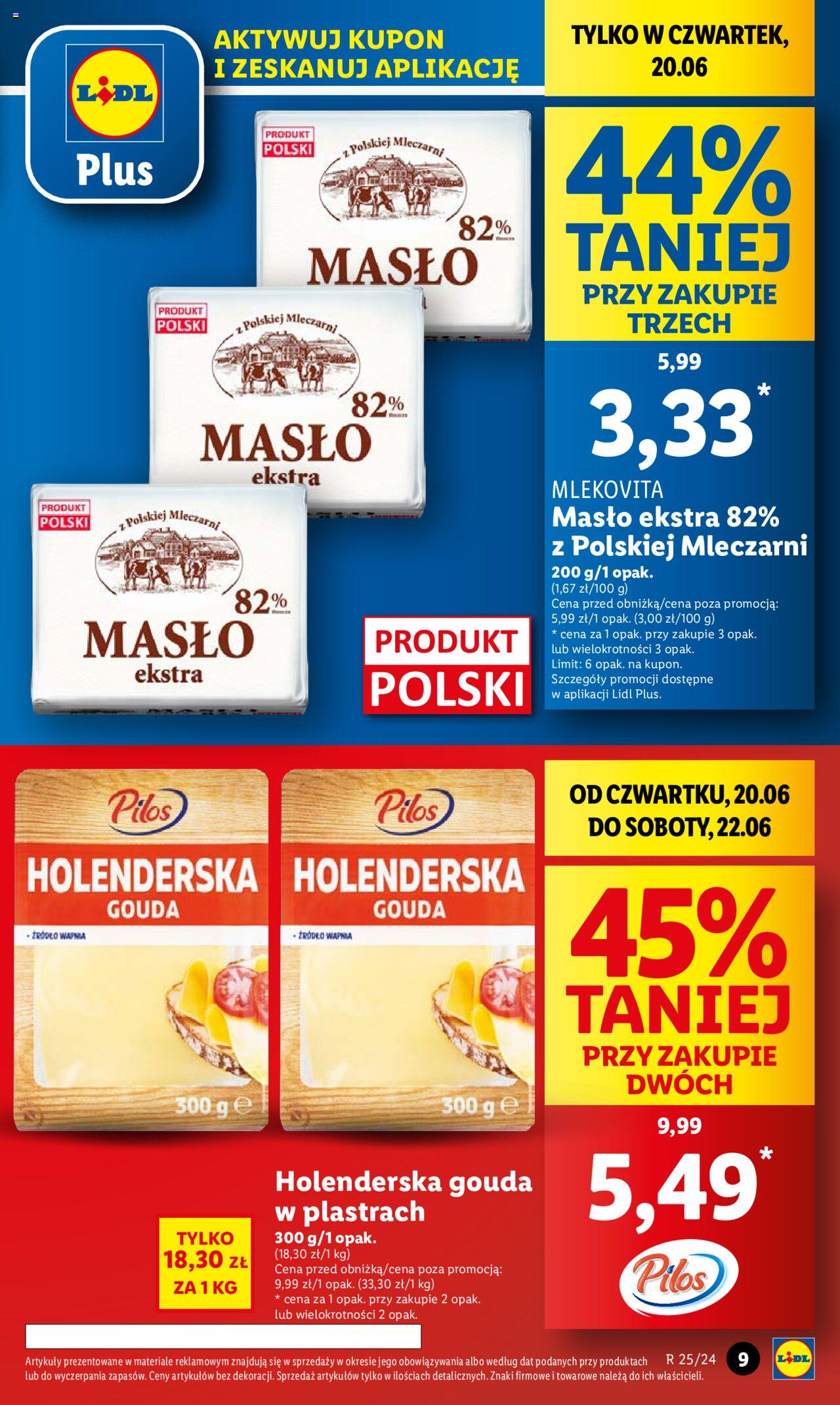 LIDL gazetka ważna od 20.06.2024 do 22.06.2024 strona 9