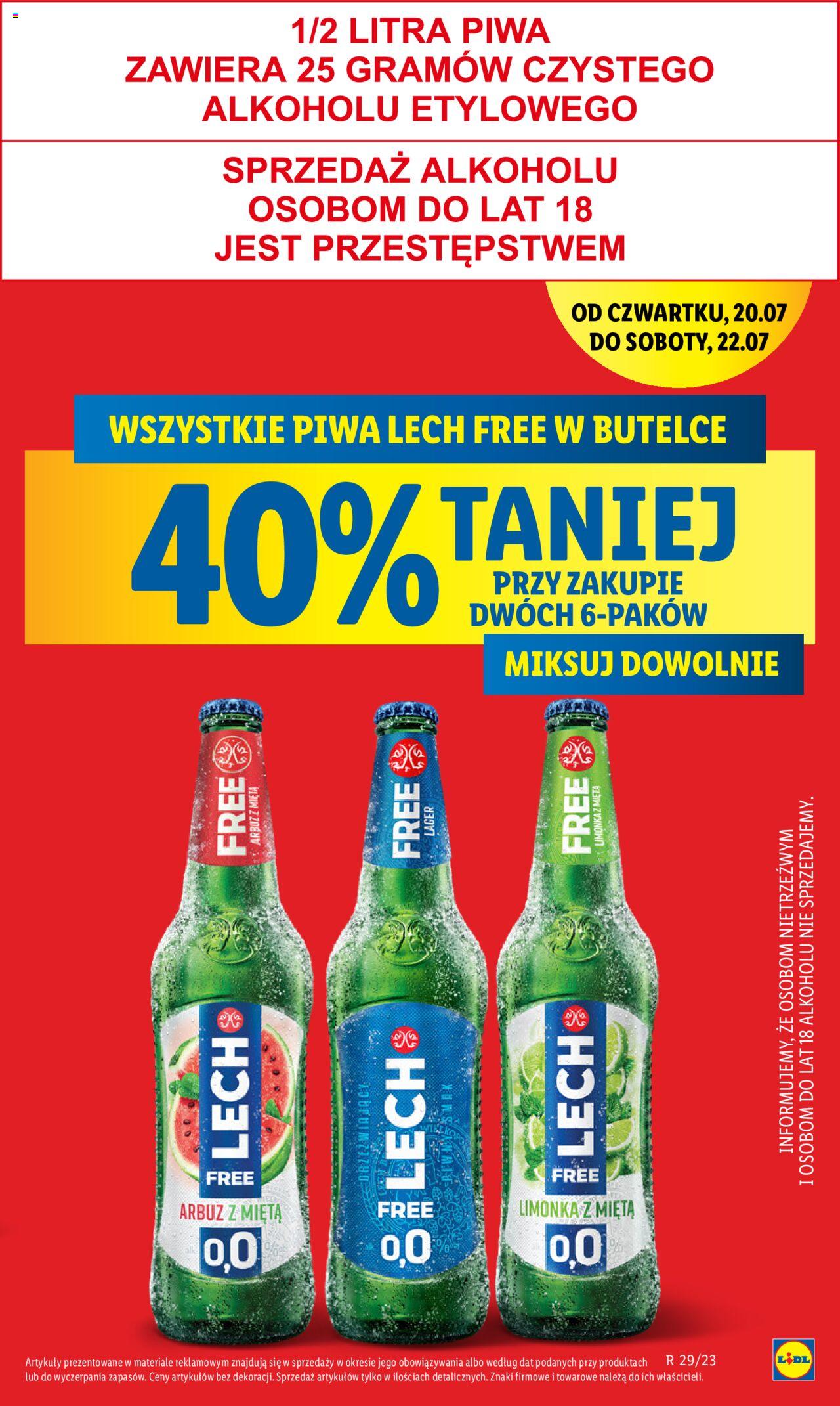 LIDL gazetka ważna od 20.07.2023 do 22.07.2023 strona 15