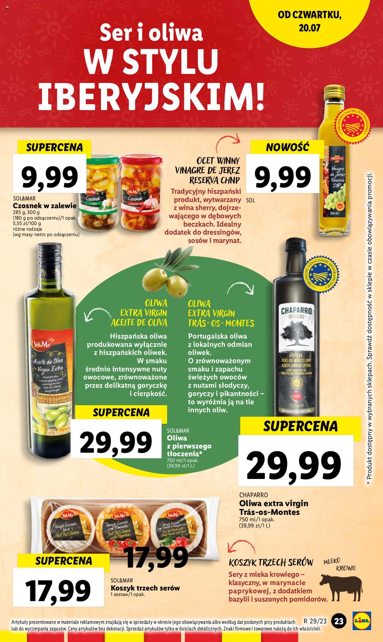 LIDL gazetka ważna od 20.07.2023 do 22.07.2023 strona 63