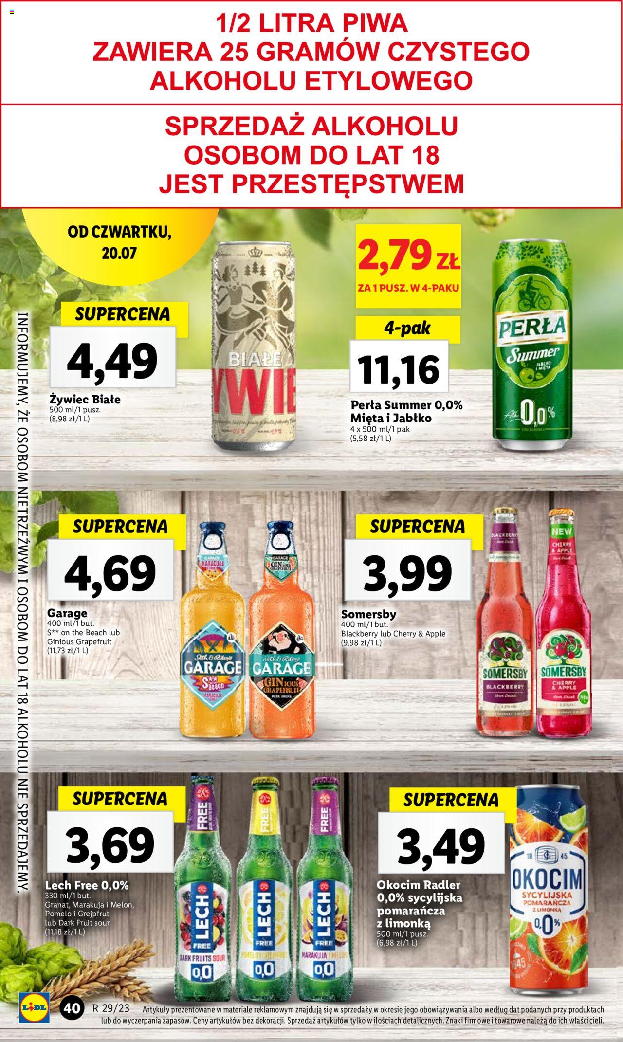 LIDL gazetka ważna od 20.07.2023 do 22.07.2023 strona 82
