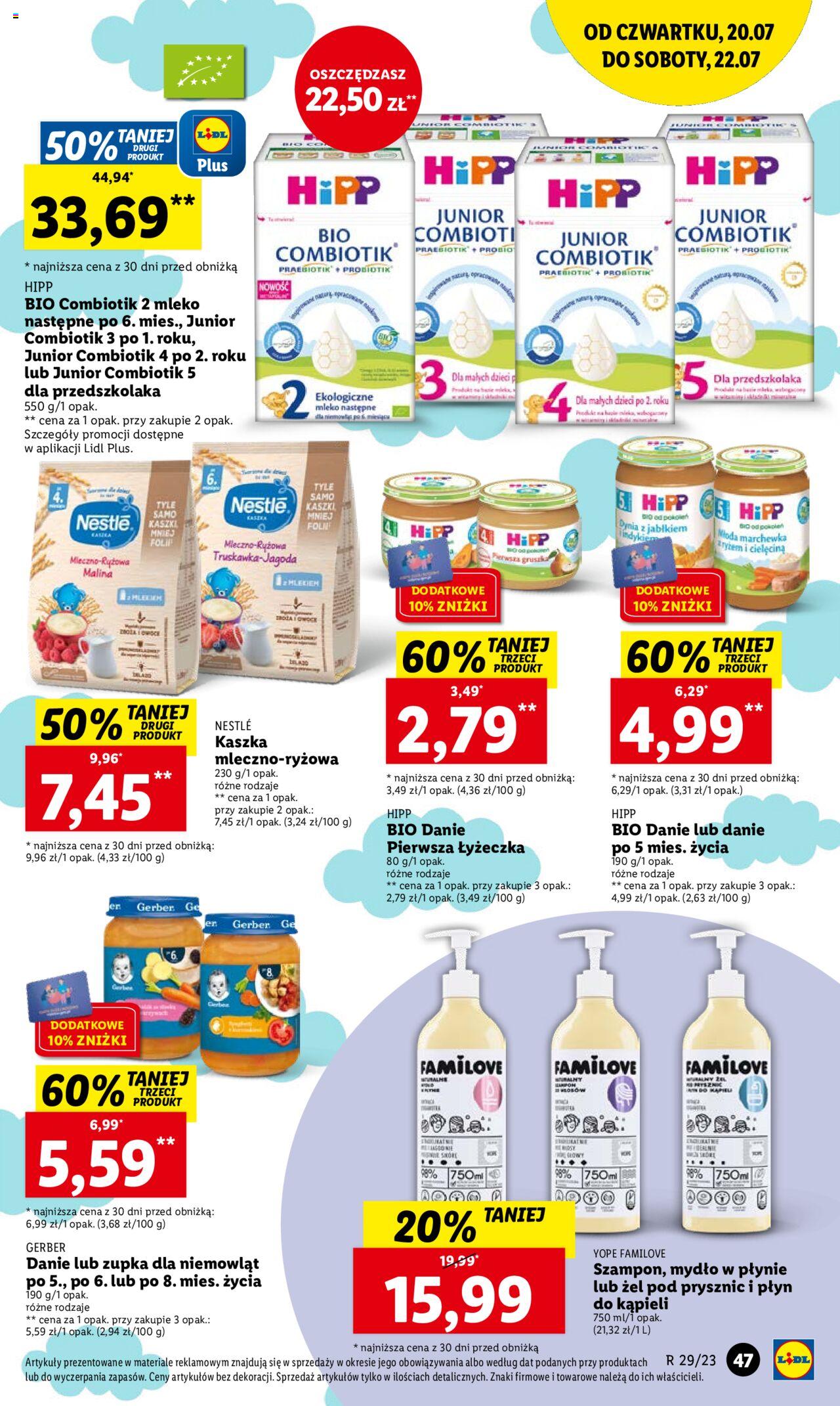LIDL gazetka ważna od 20.07.2023 do 22.07.2023 strona 89