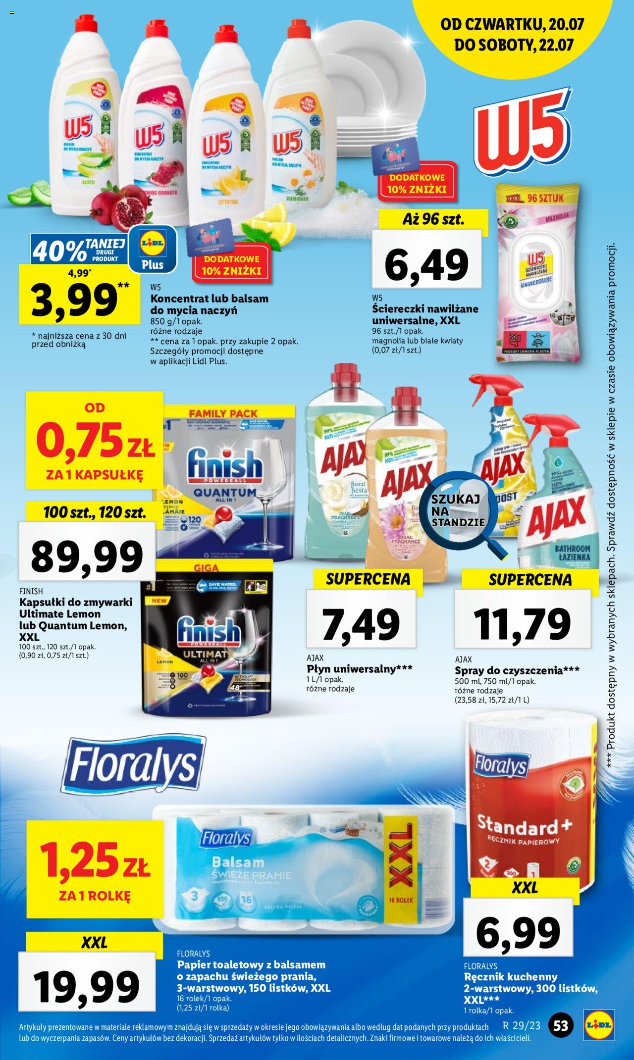 LIDL gazetka ważna od 20.07.2023 do 22.07.2023 strona 95