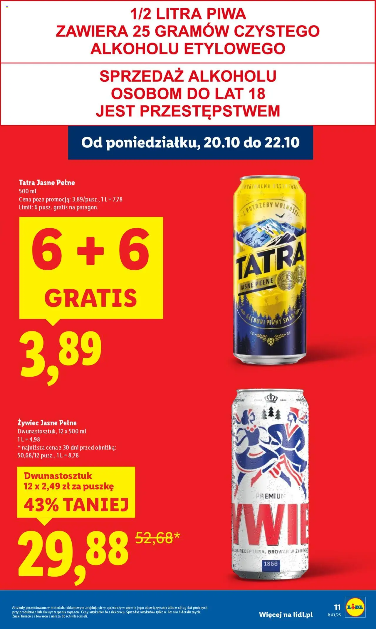 LIDL gazetka ważna od 20.10.2025 do 22.10.2025 strona 11