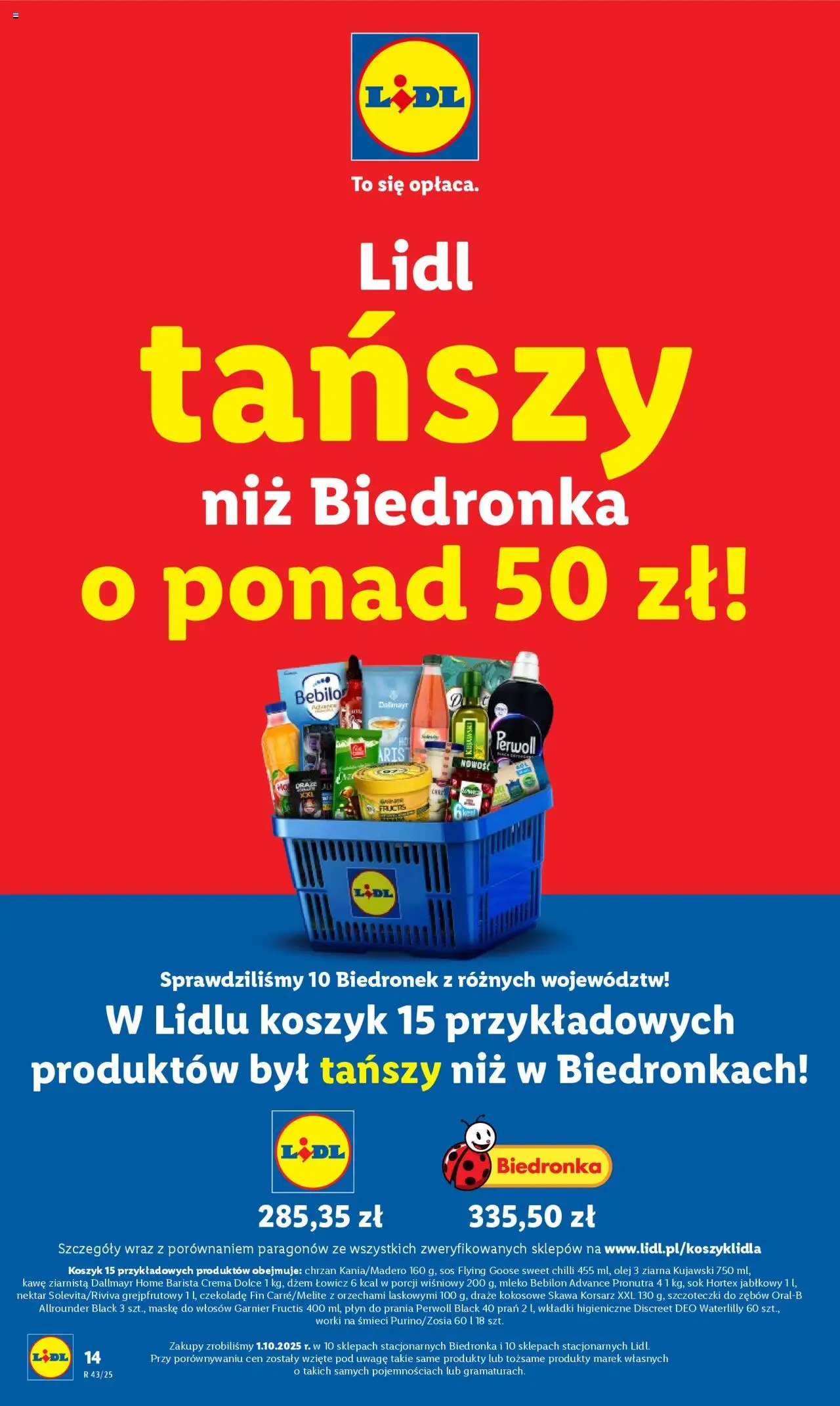 LIDL gazetka ważna od 20.10.2025 do 22.10.2025 strona 14