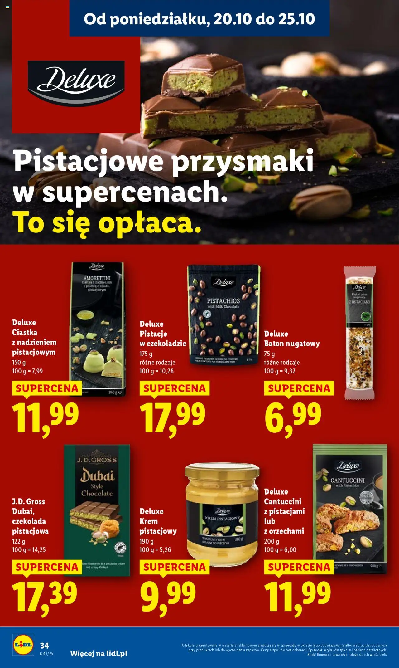 LIDL gazetka ważna od 20.10.2025 do 22.10.2025 strona 34