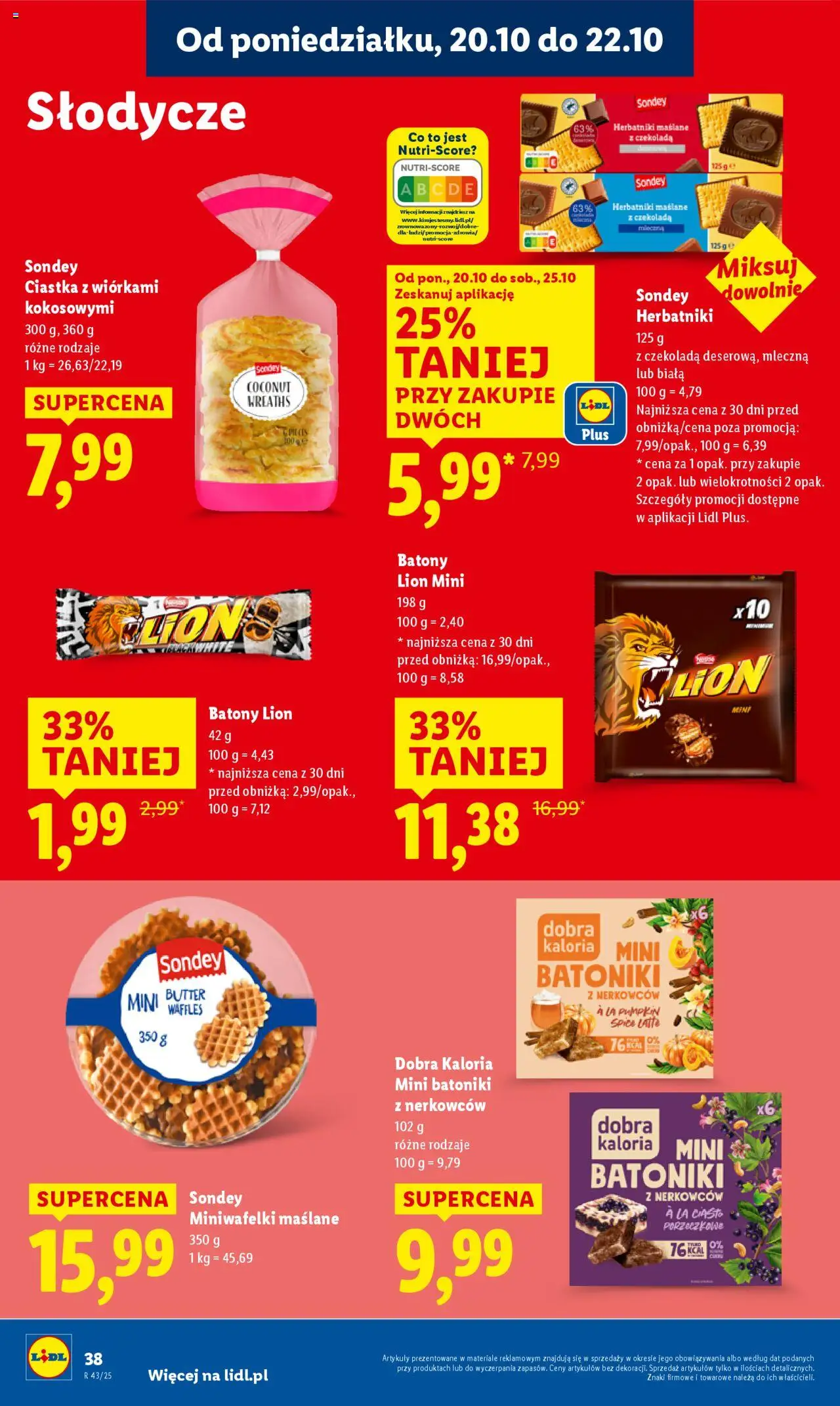 LIDL gazetka ważna od 20.10.2025 do 22.10.2025 strona 38
