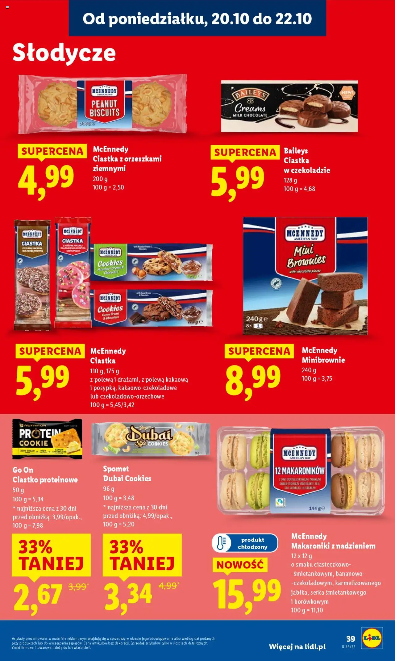 LIDL gazetka ważna od 20.10.2025 do 22.10.2025 strona 39