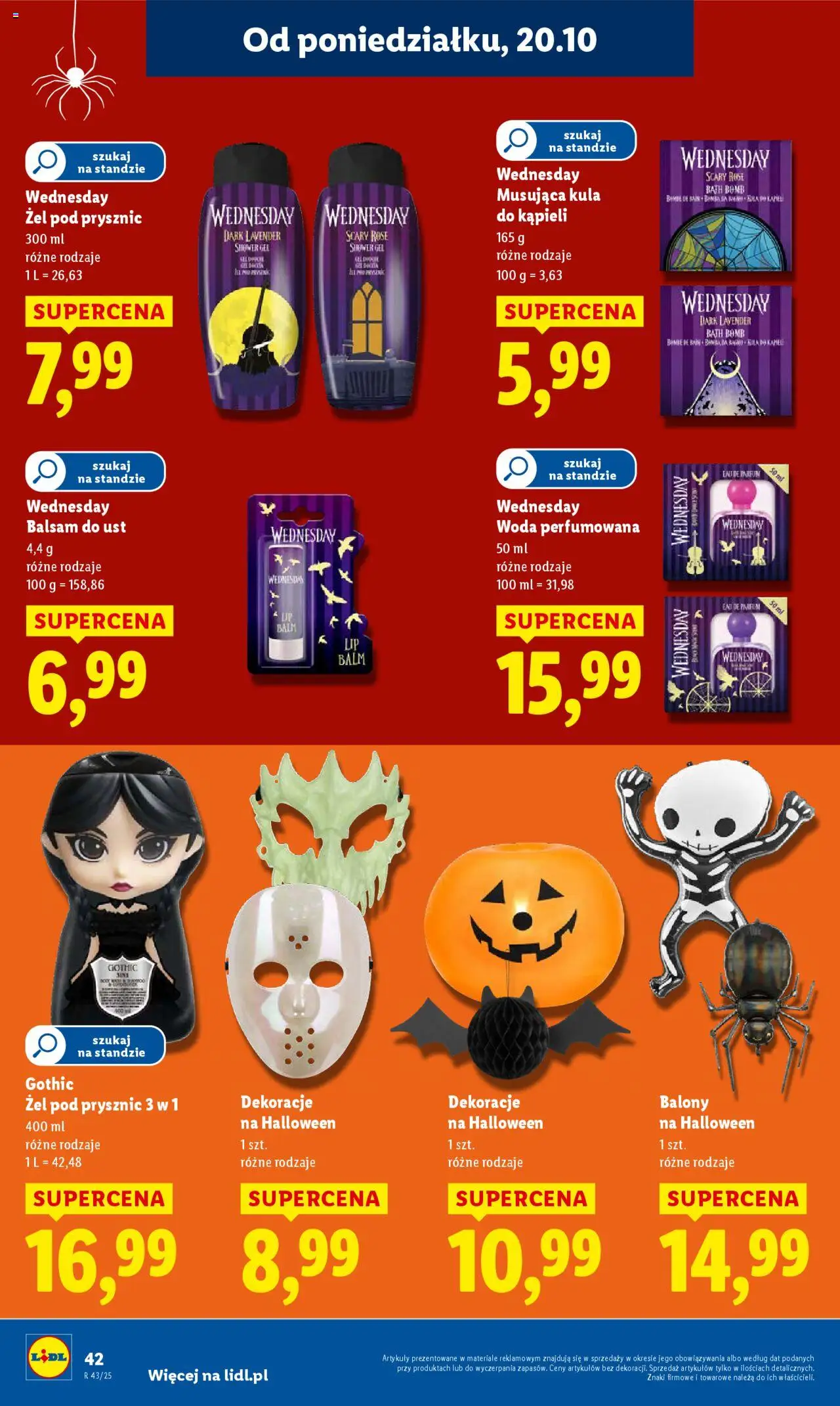 LIDL gazetka ważna od 20.10.2025 do 22.10.2025 strona 42