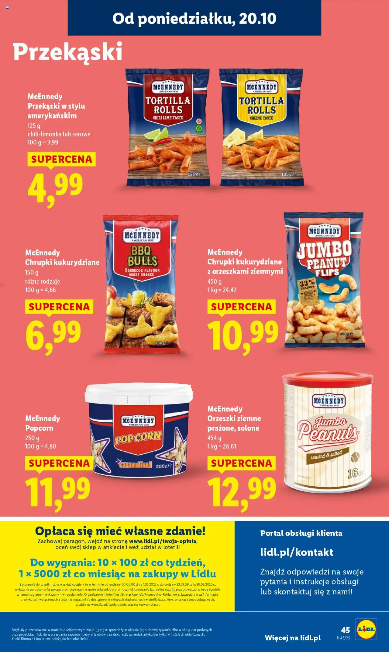 LIDL gazetka ważna od 20.10.2025 do 22.10.2025 strona 45