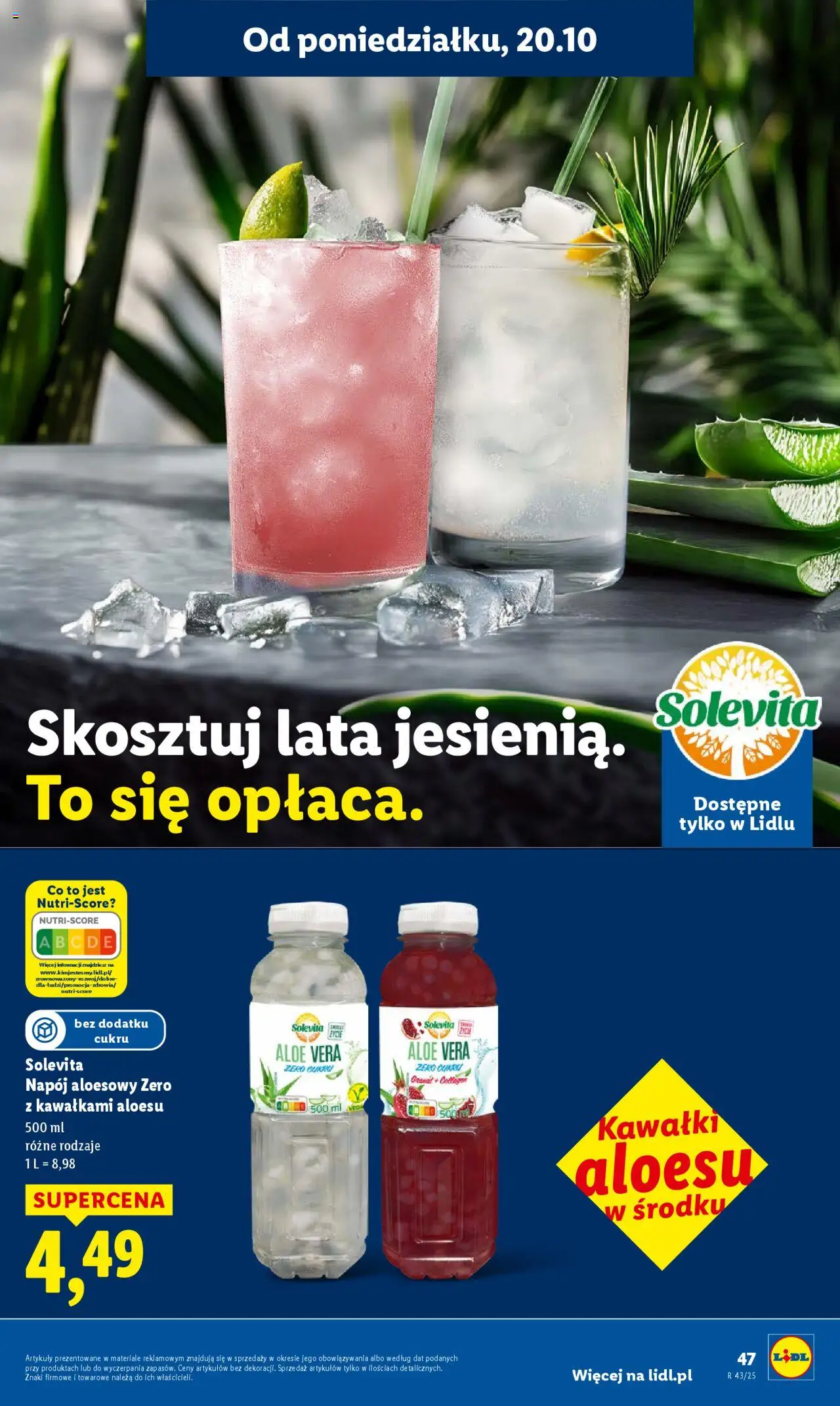 LIDL gazetka ważna od 20.10.2025 do 22.10.2025 strona 47