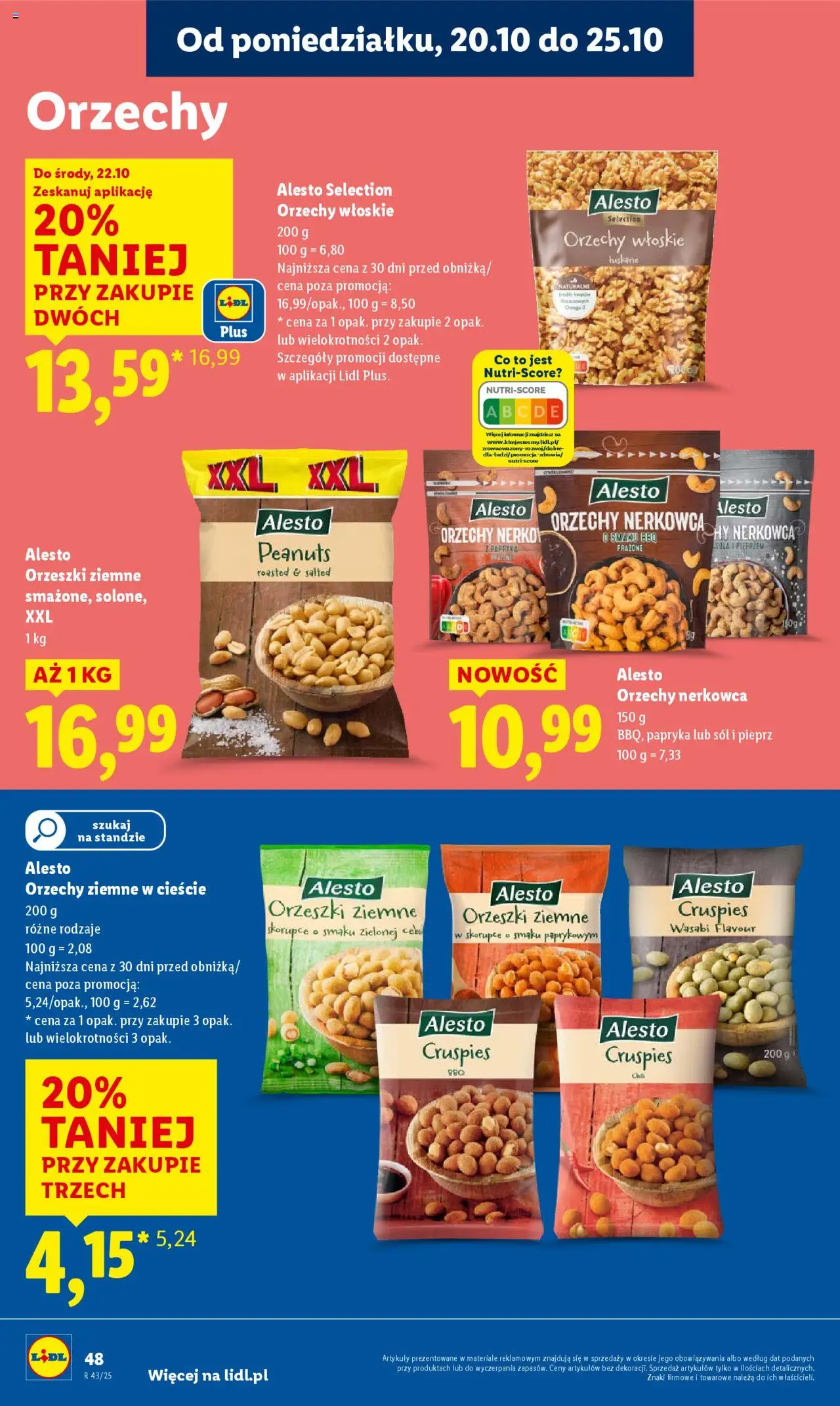 LIDL gazetka ważna od 20.10.2025 do 22.10.2025 strona 48